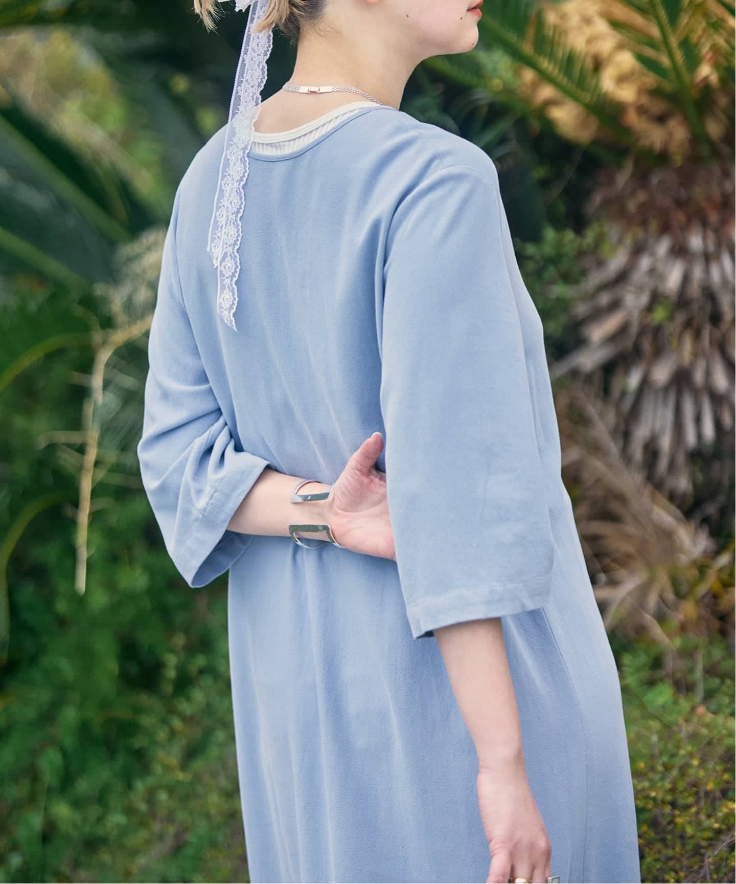 追加2》ASA LIKE KAFTAN LEAN DRESS：ワンピース（ワンピース