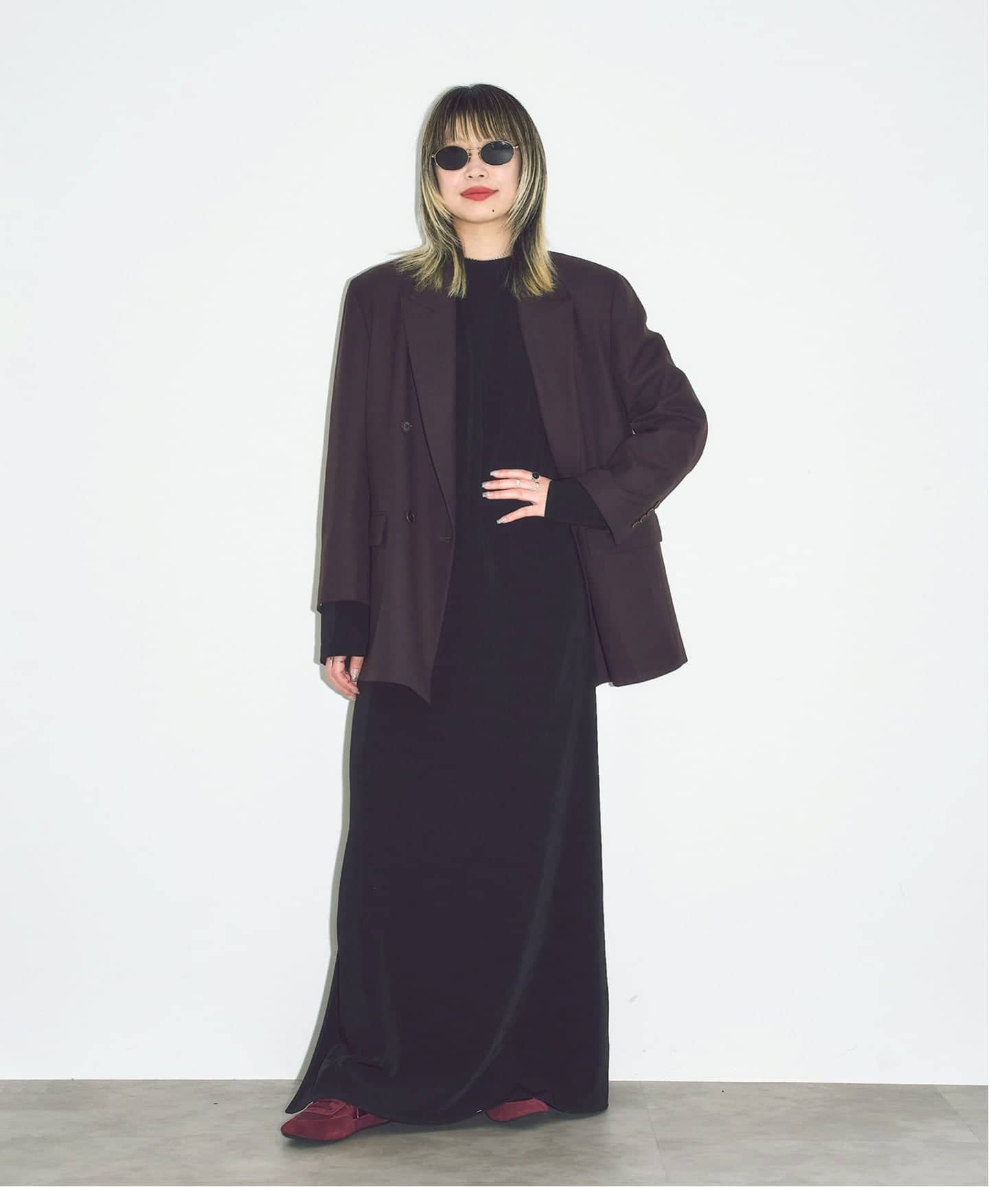 追加予約》VELVET LEAN KAFTAN DRESS：ワンピース（ワンピース