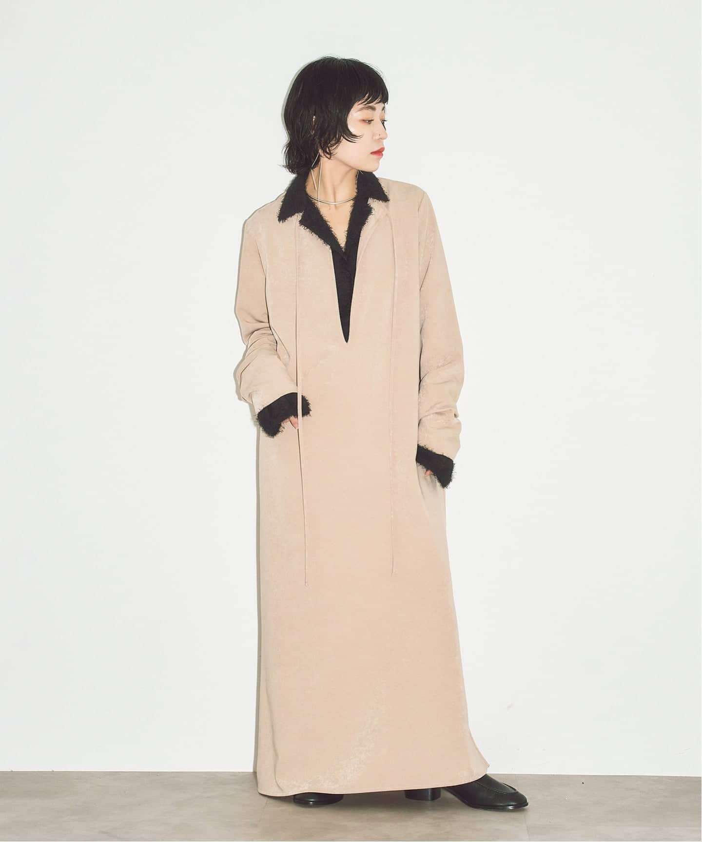 追加予約》VELVET LEAN KAFTAN DRESS：ワンピース（ワンピース