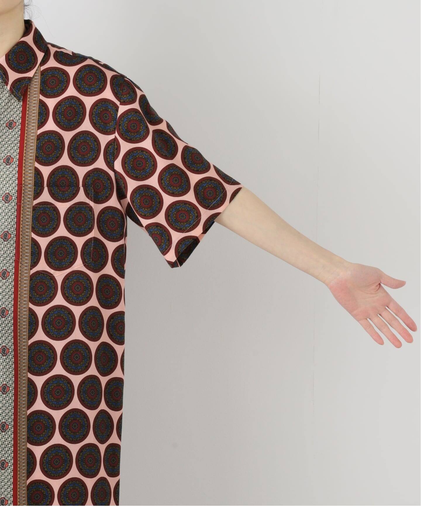 TOGA PULLA INNER PRINT DRESS TZ261-FH963：ワンピース（ワンピース