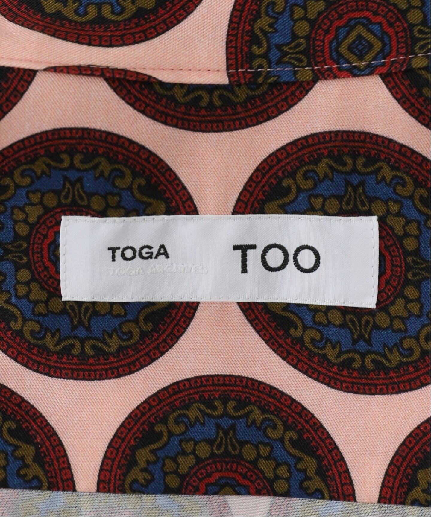 TOGA PULLA INNER PRINT DRESS TZ261-FH963：ワンピース（ワンピース