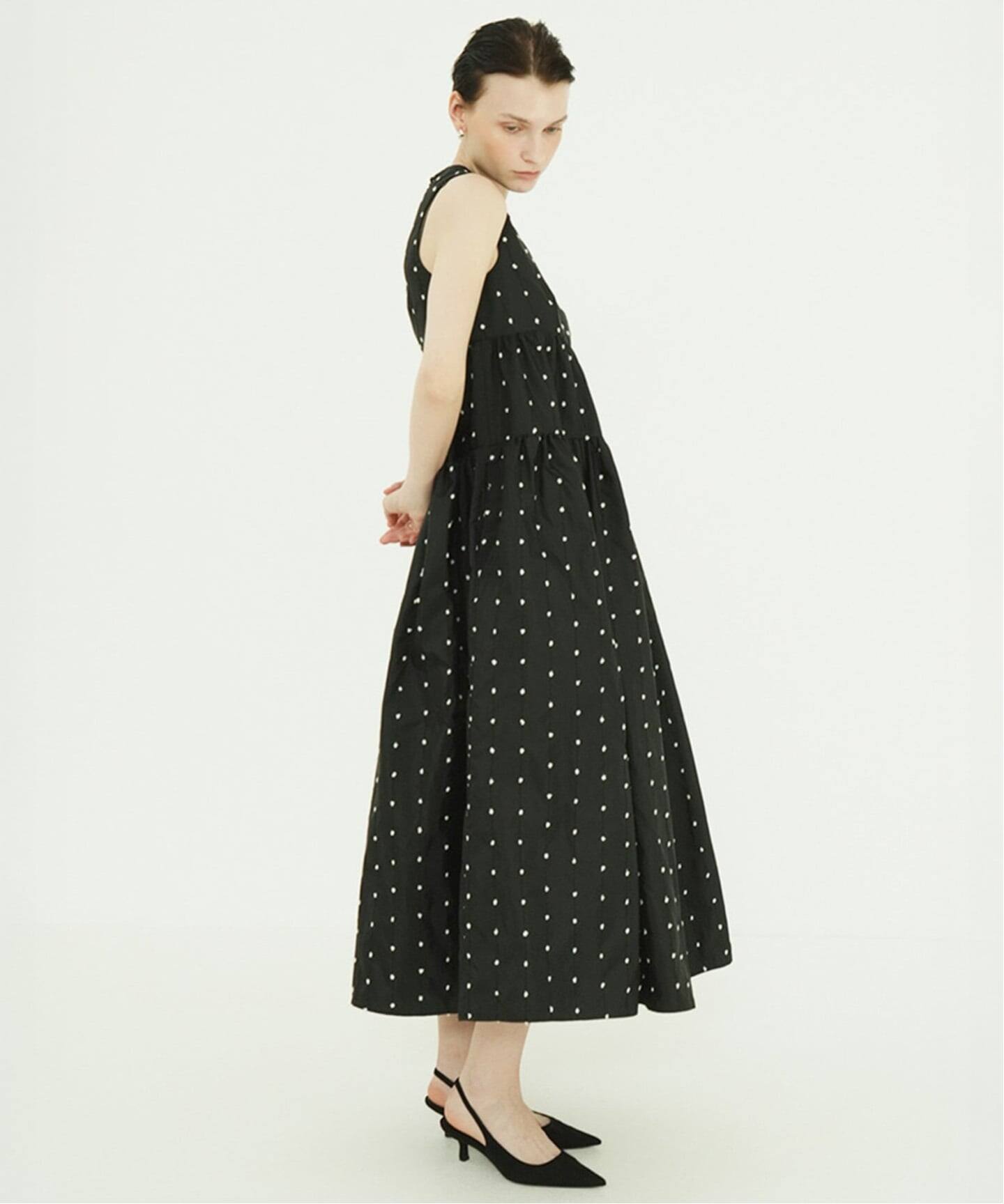 CLANE DOT TIERED VOLUME ONEPIECE（ワンピース）｜BOICE FROM