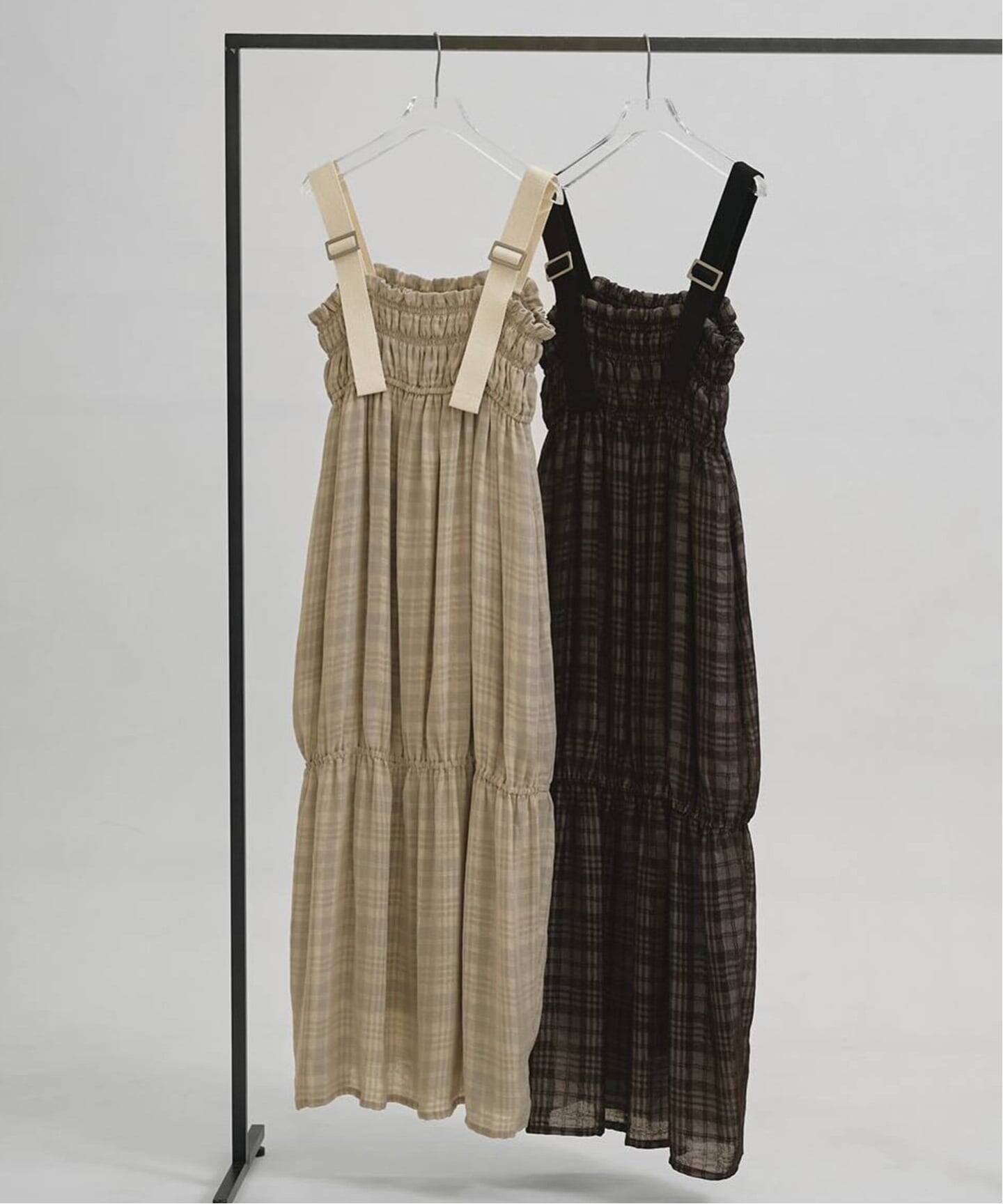 ワンピース Check Jacquard Dress todayful 38 TODAYFUL Check Jacquard Dress（ワンピース）｜BOICE FROM BAYCREW'S
