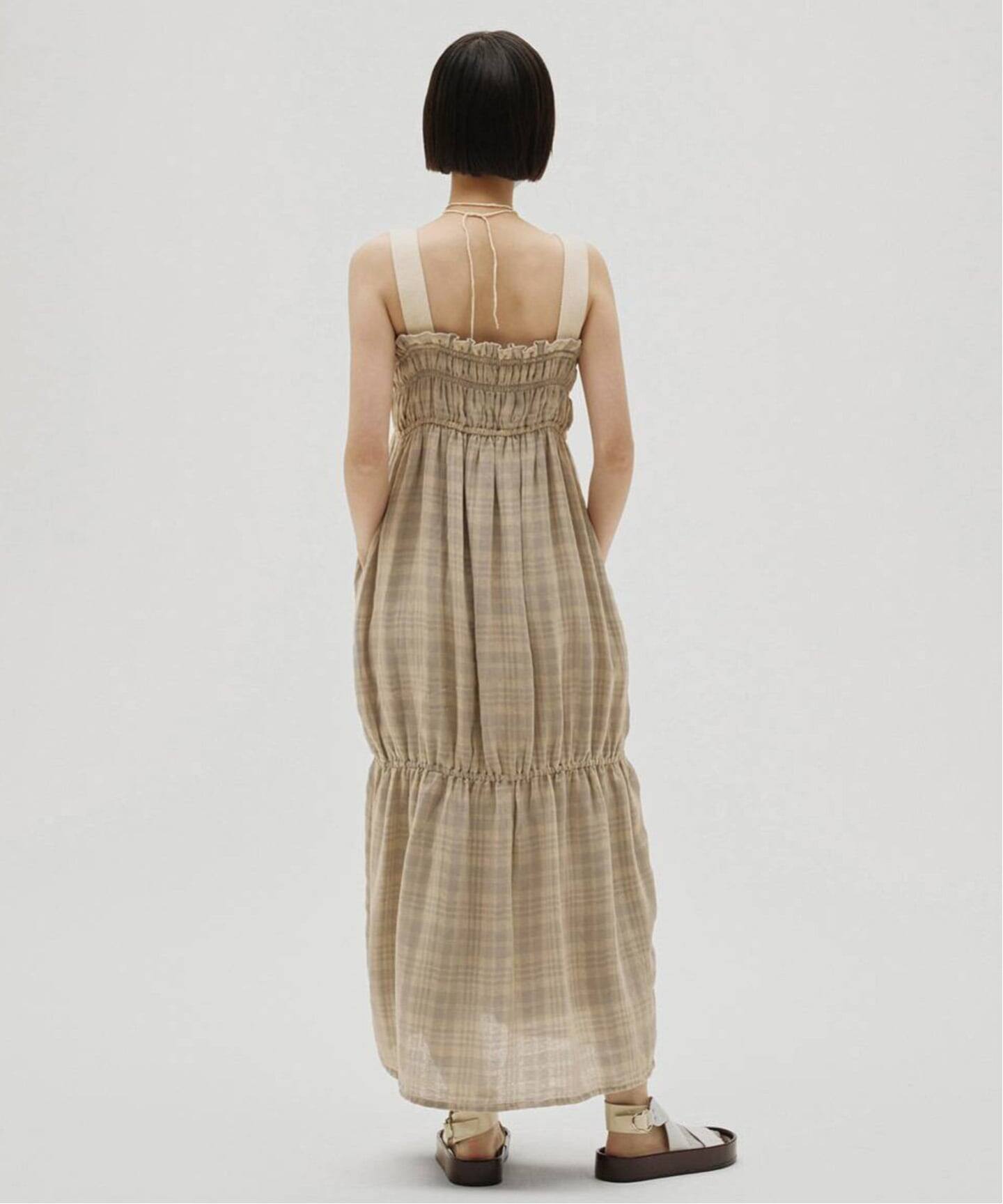 ワンピース Check Jacquard Dress todayful 38 TODAYFUL Check Jacquard Dress（ワンピース）｜BOICE FROM BAYCREW'S