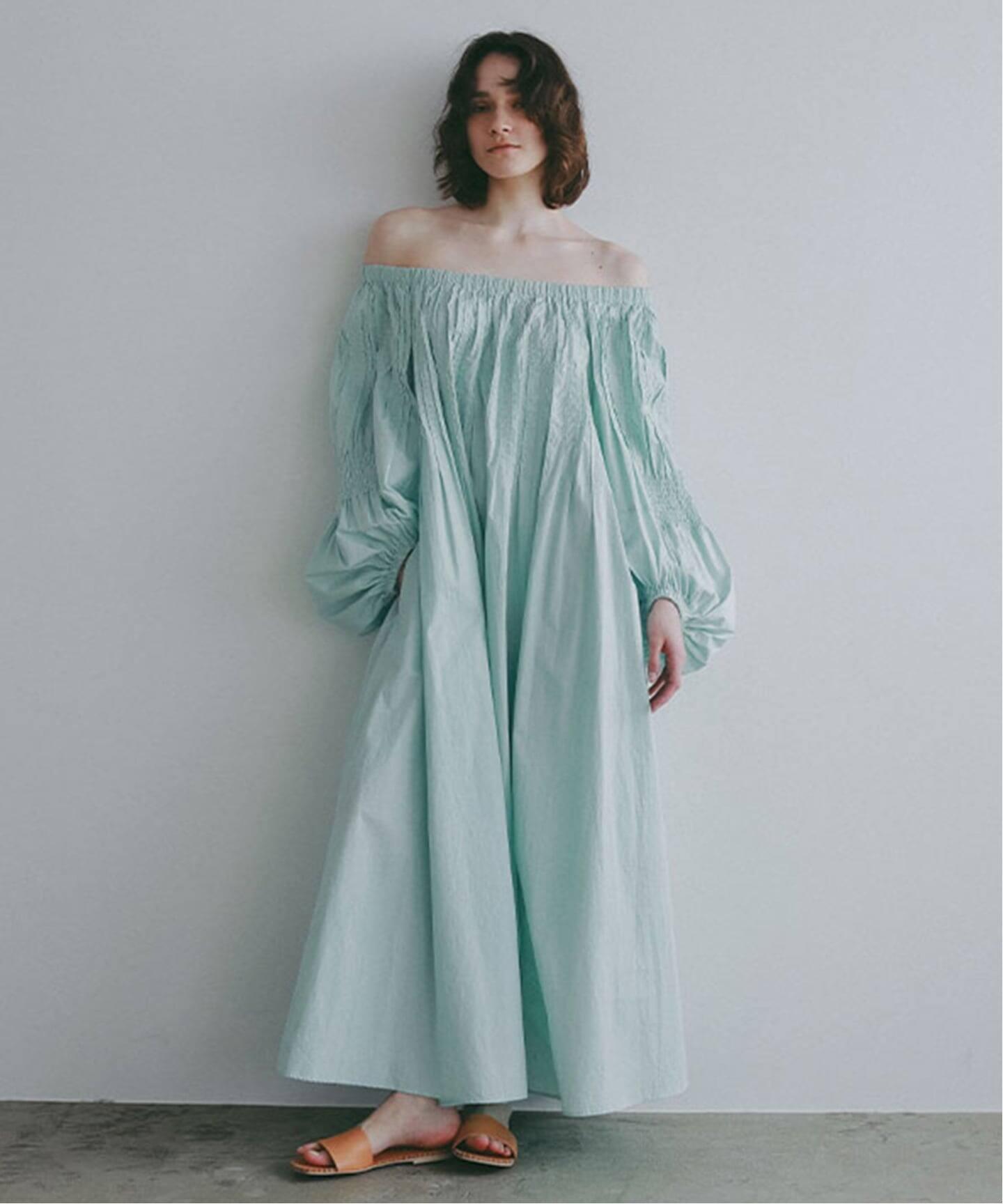 限定お値 TOKYO 下げETRETOKYOガーゼ2wayボリュームワンピース