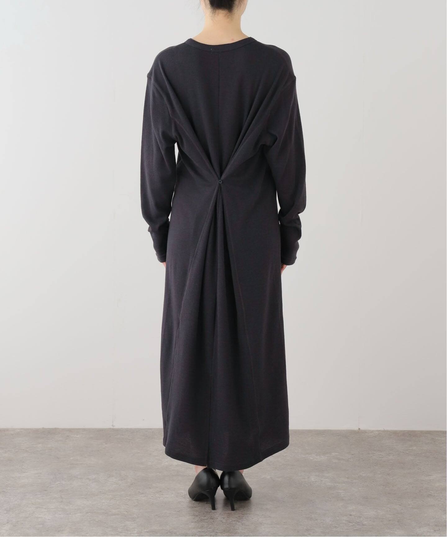 公式即完売 anuke Thermal 2way Onepiece ネイビー38 anuke Thermal 2way Onepiece（ワンピース）｜BOICE FROM BAYCREW'S