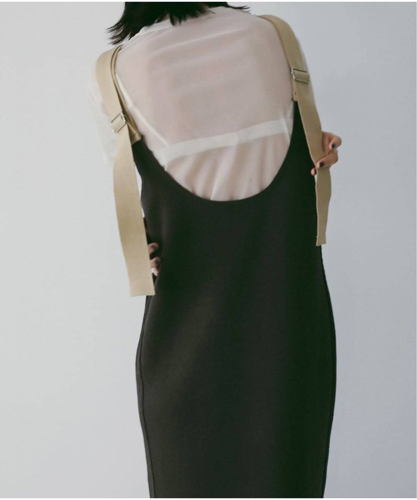 anuke salopette Knit Onepiece（ワンピース）｜BOICE FROM BAYCREW'S