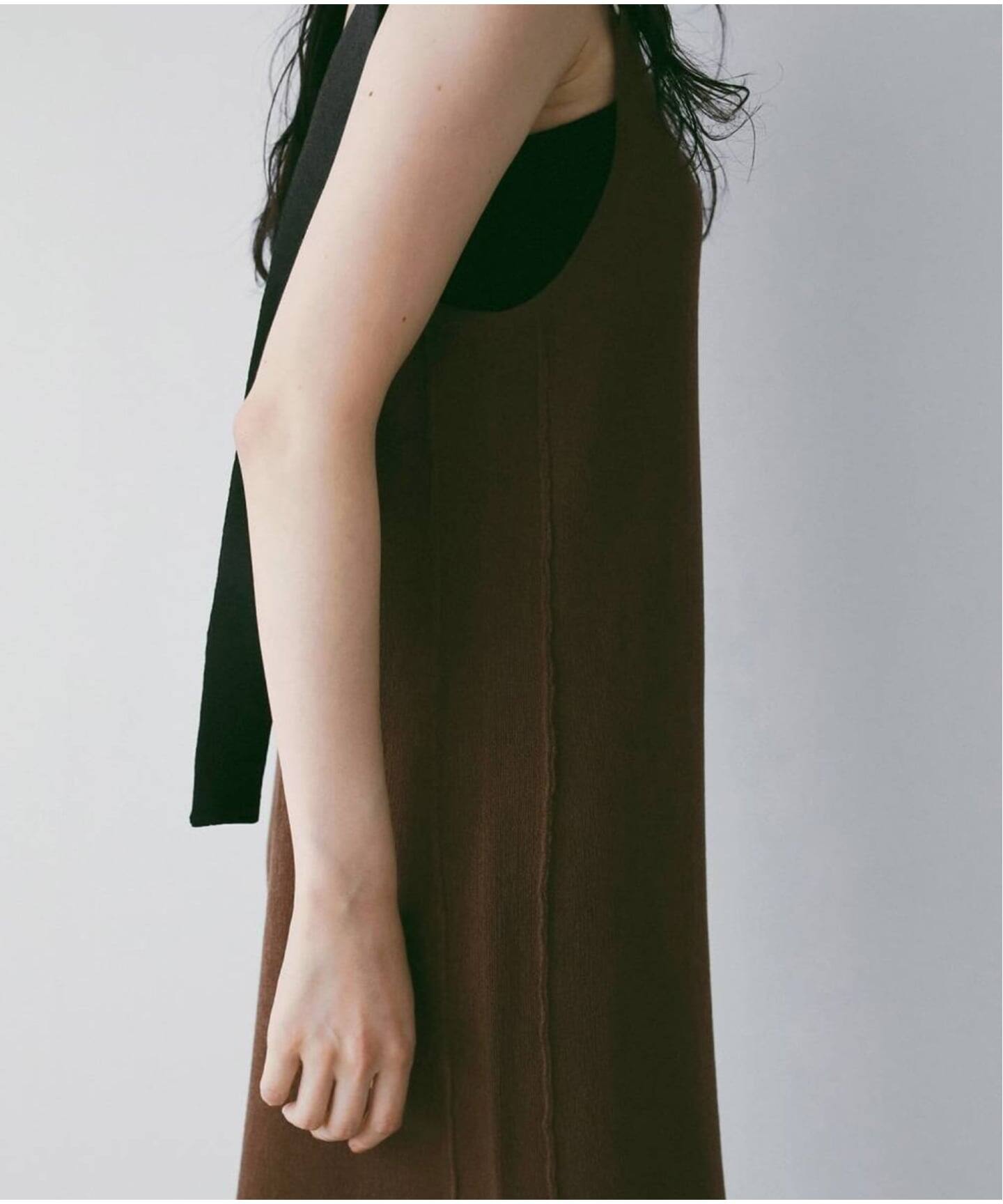 anuke salopette Knit Onepiece（ワンピース）｜BOICE FROM BAYCREW'S