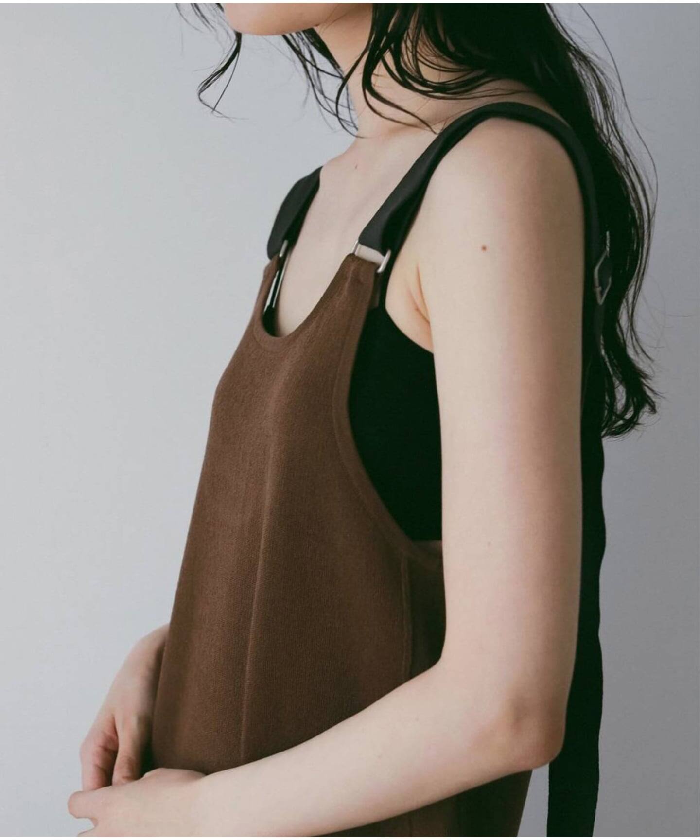 anuke salopette Knit Onepiece（ワンピース）｜BOICE FROM BAYCREW'S