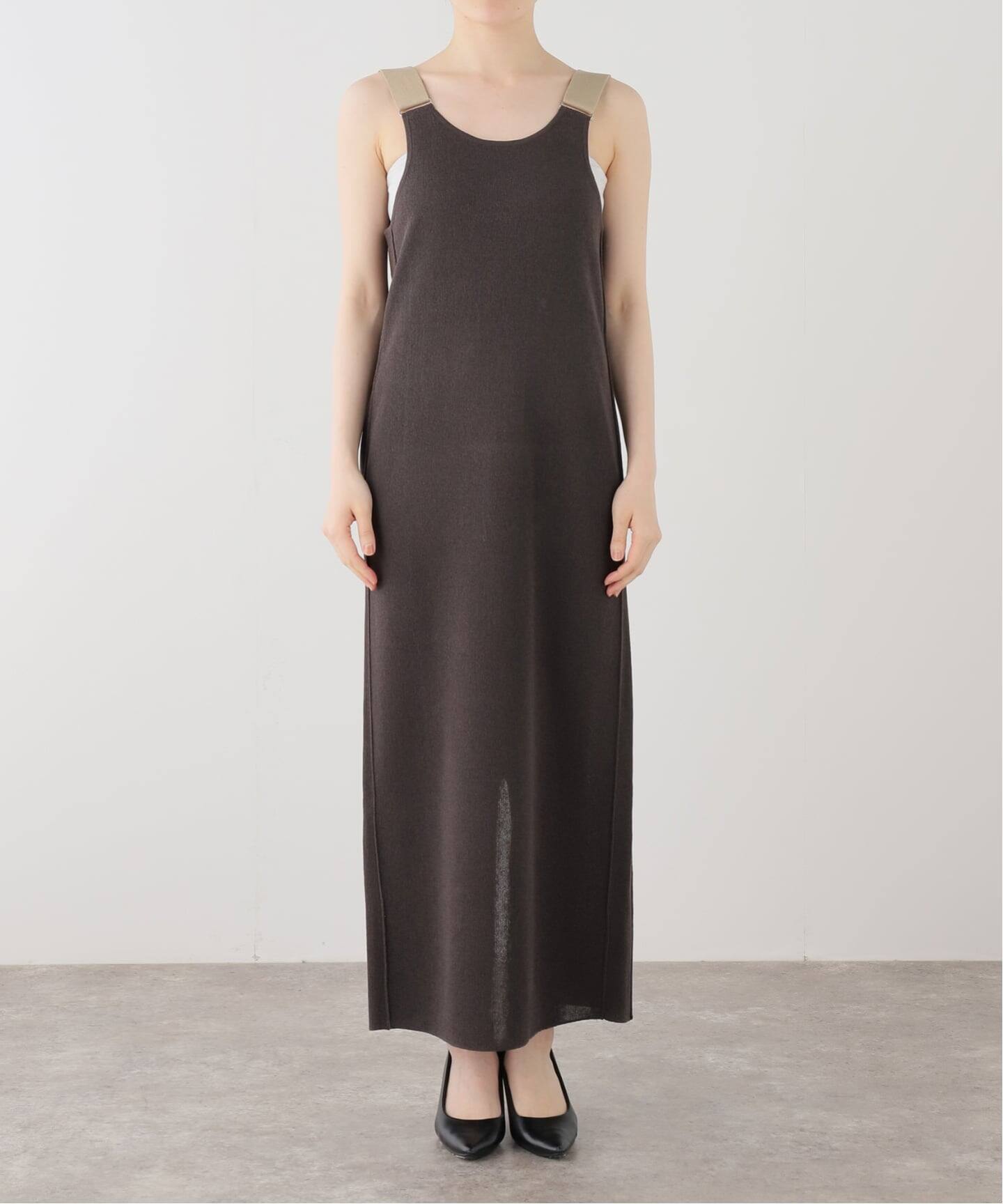 anuke salopette Knit Onepiece（ワンピース）｜BOICE FROM BAYCREW'S