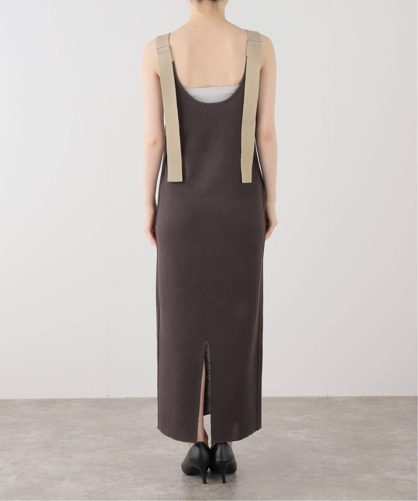 anuke salopette Knit Onepiece（ワンピース）｜BOICE FROM BAYCREW'S