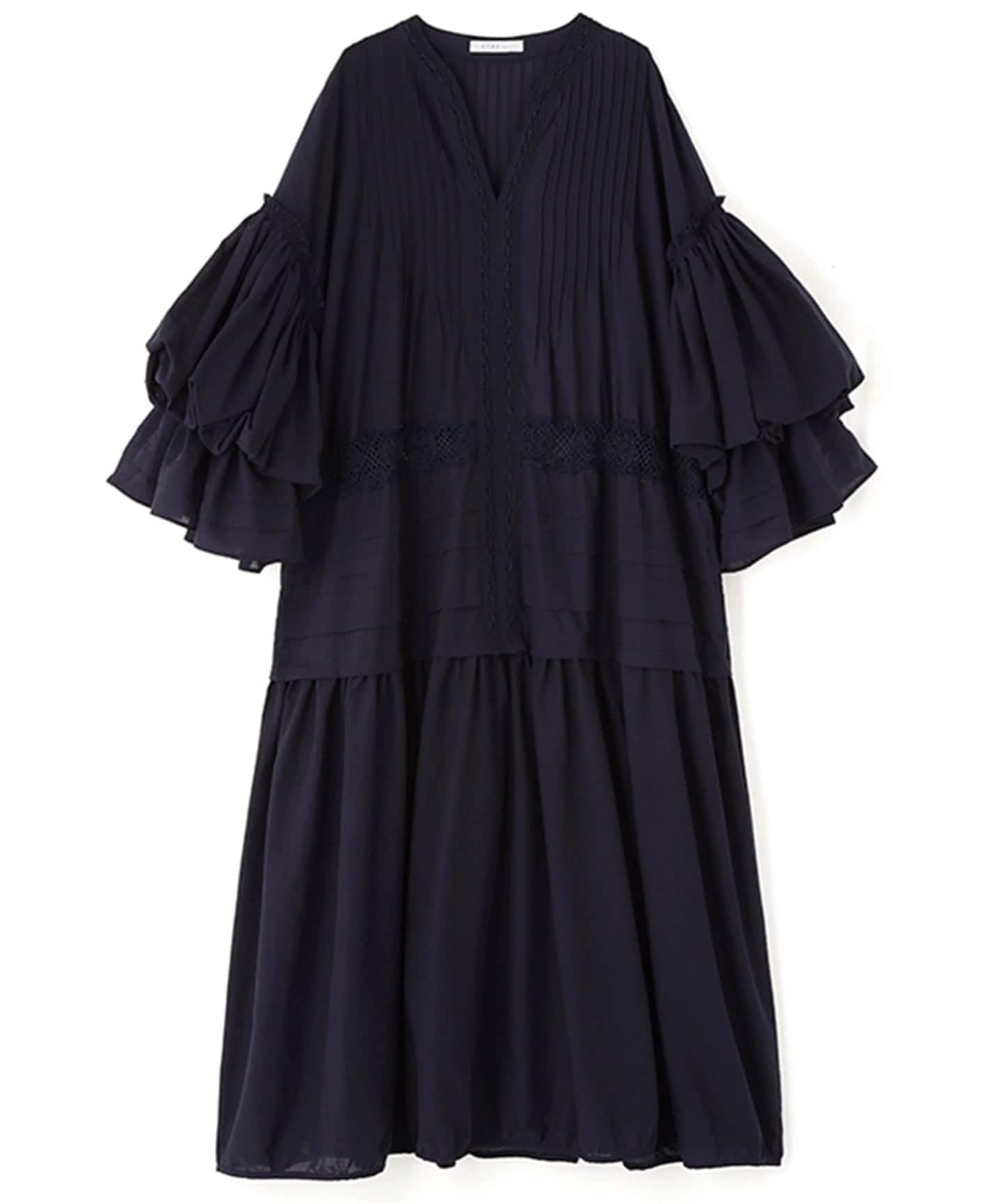 ETRE TOKYO レースコットンボリュームワンピース（ワンピース）｜BOICE