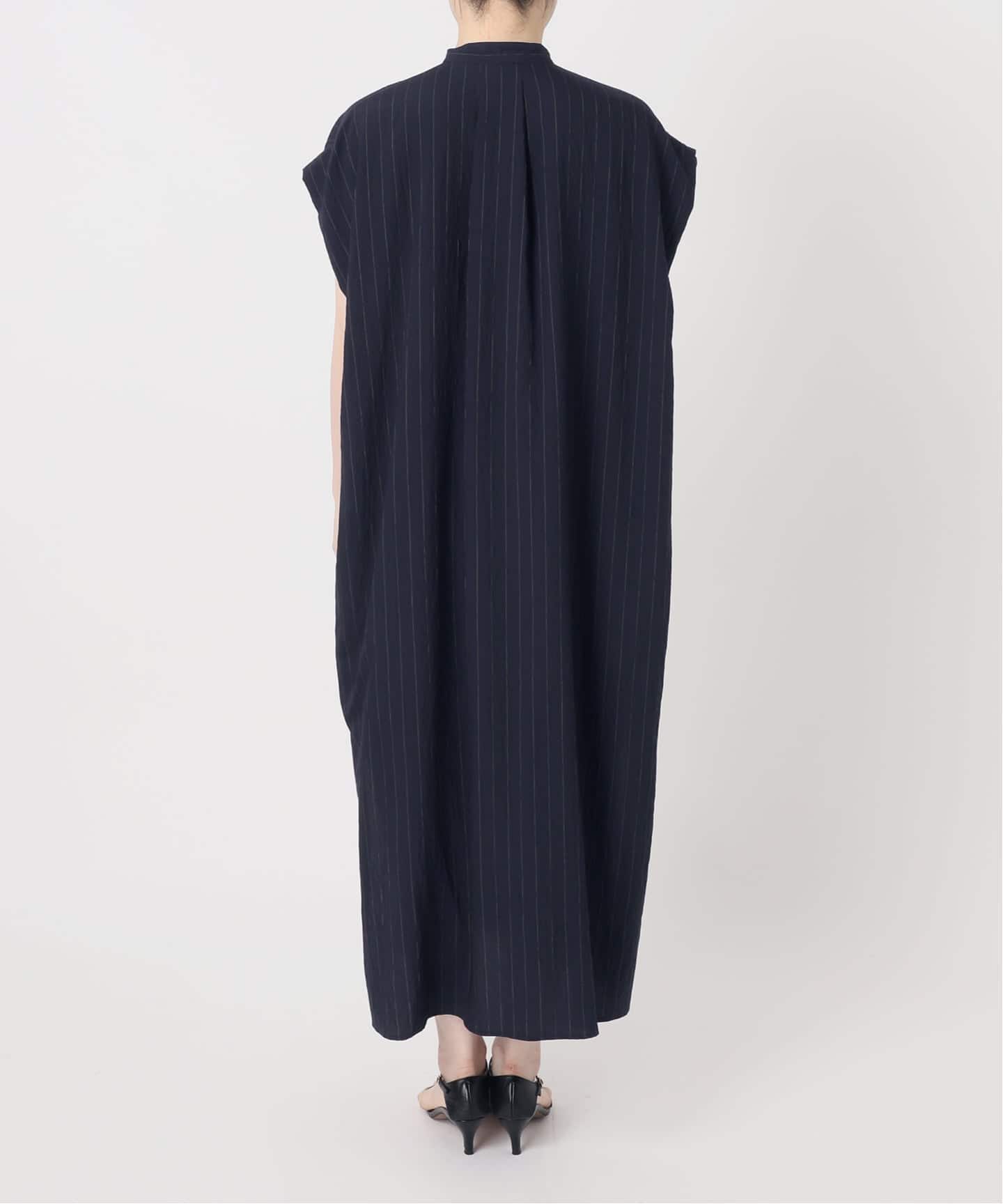 別注カラー有り》MARSALAストライプシャツワンピース（ワンピース