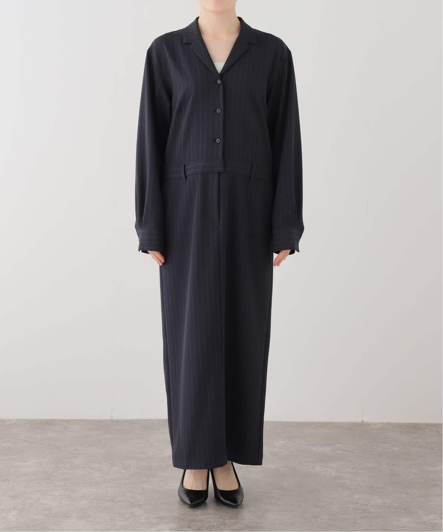 2WAYストレッチオープンカラーワンピース（ワンピース）｜Spick & Span