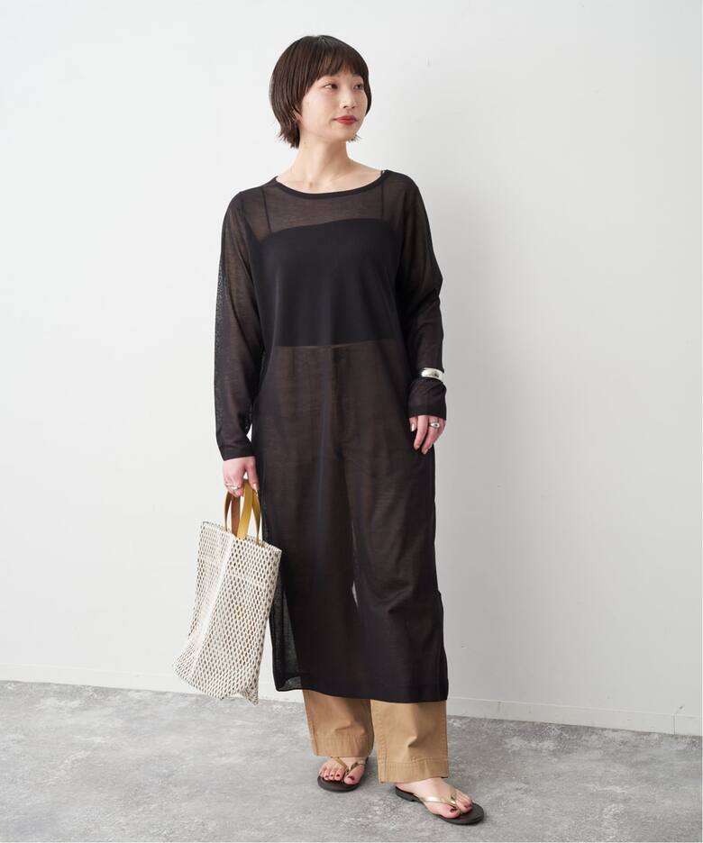 シアーニットワンピース（ワンピース）｜Spick & Span（スピック 