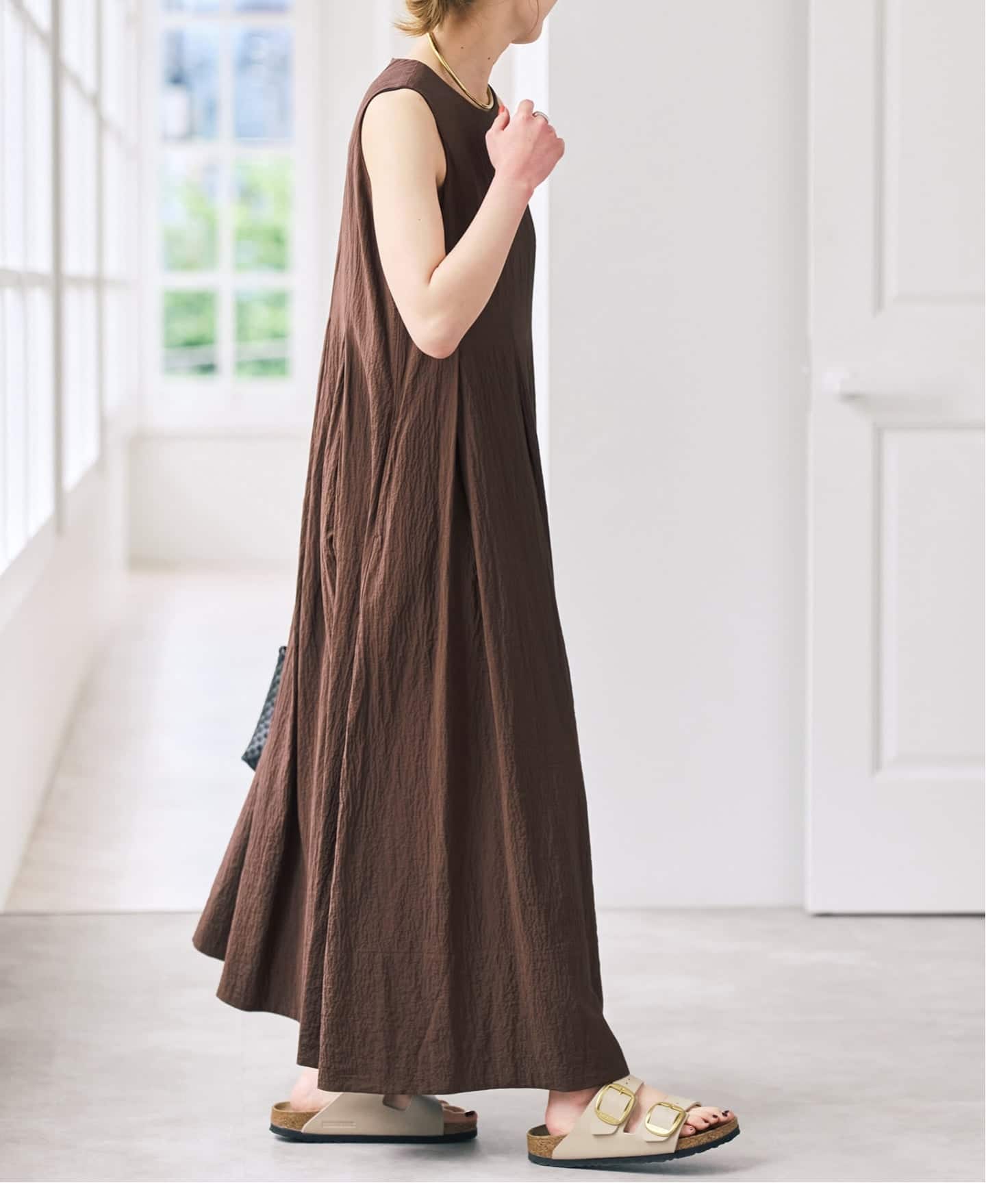 エスパンサルバーグ　ラテンワンピース　Sサイズ 美品 タックアメスリワンピース（ワンピース）｜Spick & Span（スピック