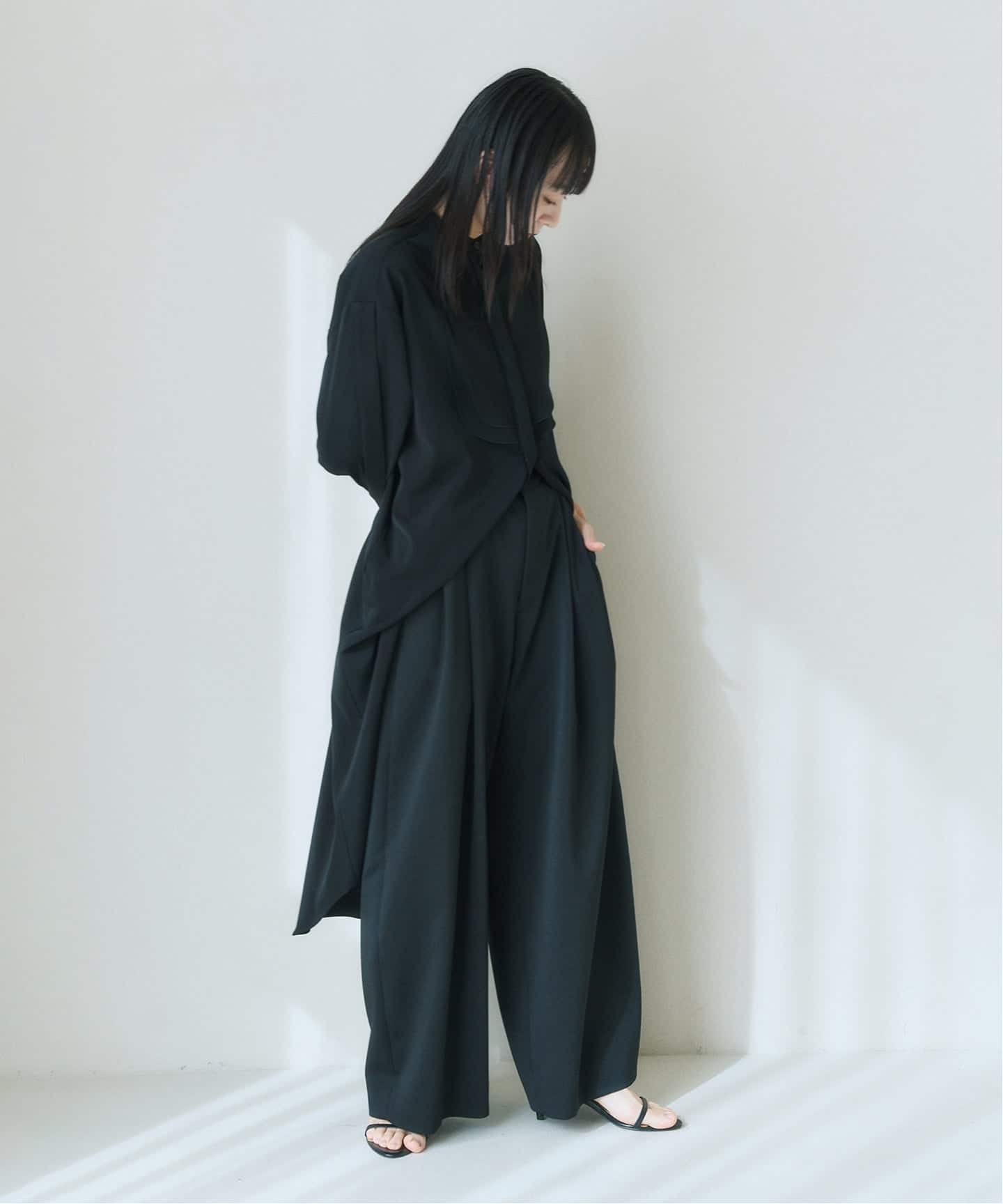 アルディーノワールロングシャツワンピース ブザムシャツワンピース（ワンピース）｜HARDY NOIR（アルディー