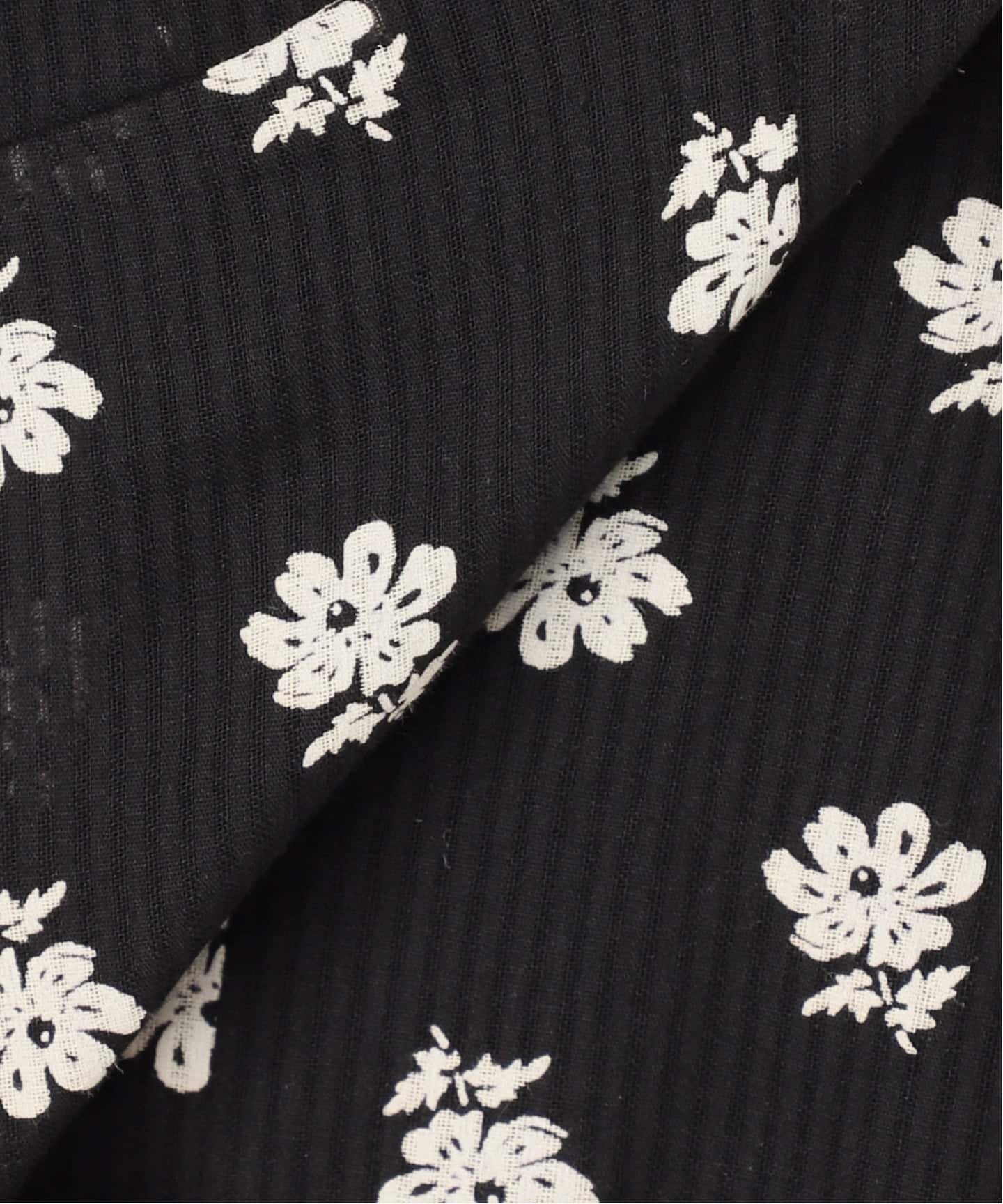 別注 / 予約》ne Quittez pas / ヌキテパ Cotton Dobby Stripe Flower