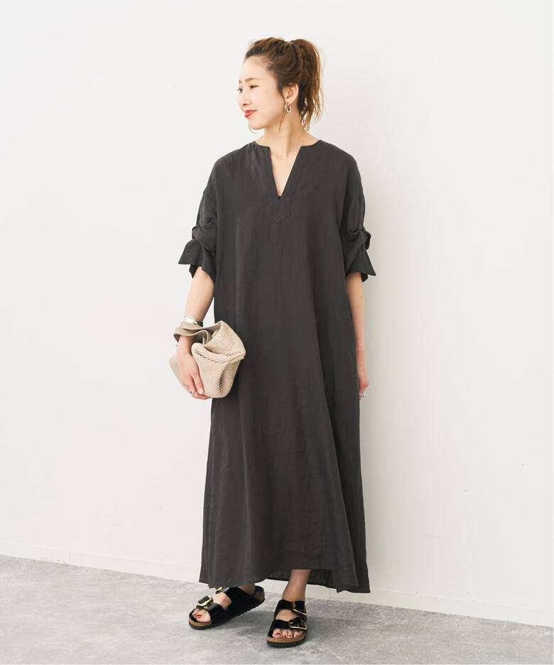 TICCA リネンツイストスリーブワンピース（ワンピース）｜Spick & Span