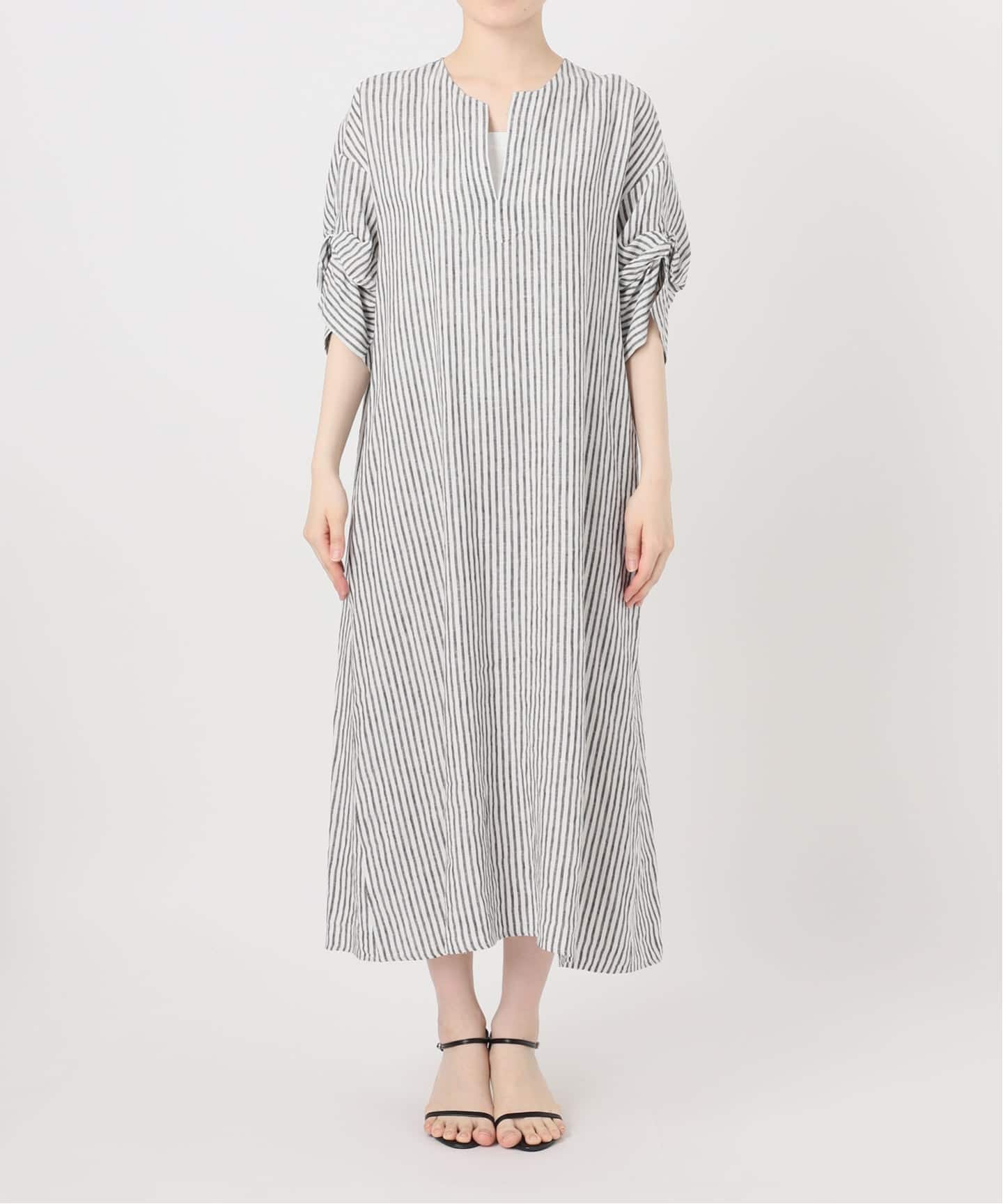 TICCA 　リネンツイストスリーブワンピース　新品 TICCA リネンツイストスリーブワンピース（ワンピース）｜Spick & Span