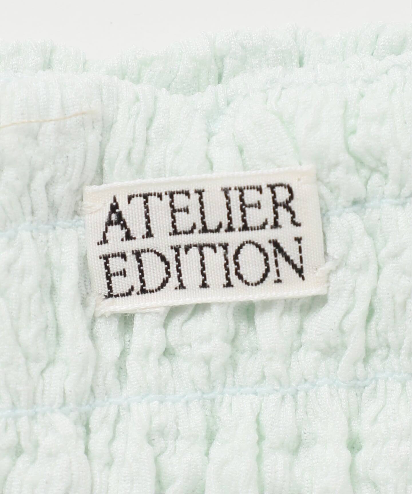 Atelier Edition/アトリエ エディション WRINKLE SMOCKED DRESS 