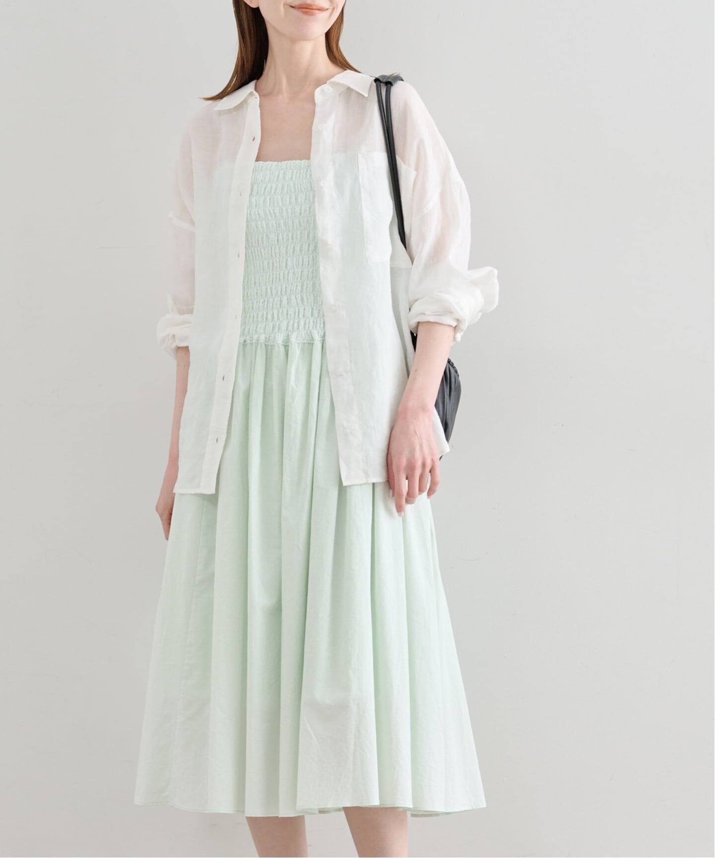 Atelier Edition/アトリエ エディション WRINKLE SMOCKED DRESS 