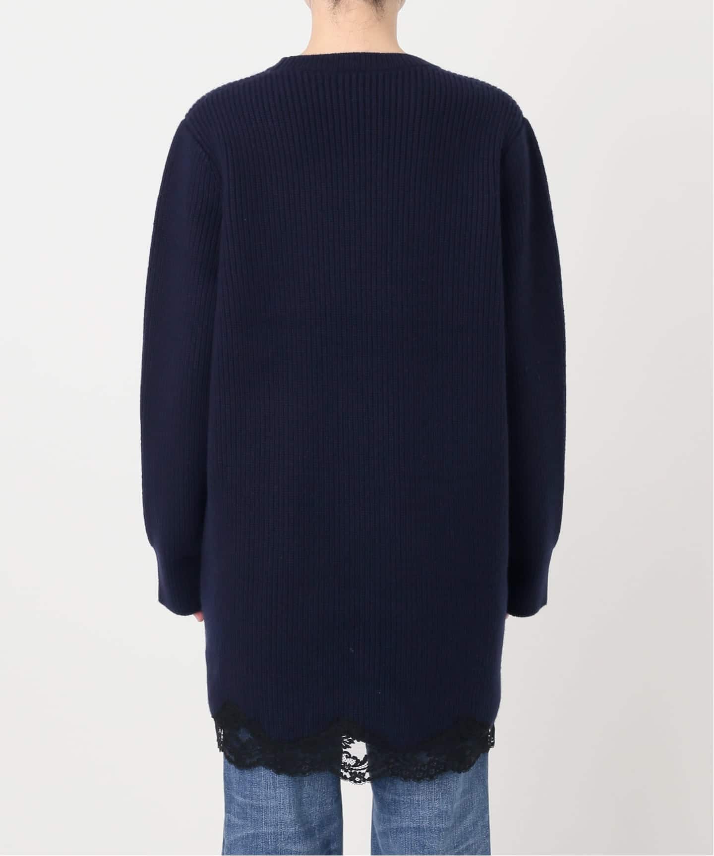 一部店舗+WEB限定》Half Cardigan Knit Dress（ワンピース）｜Spick