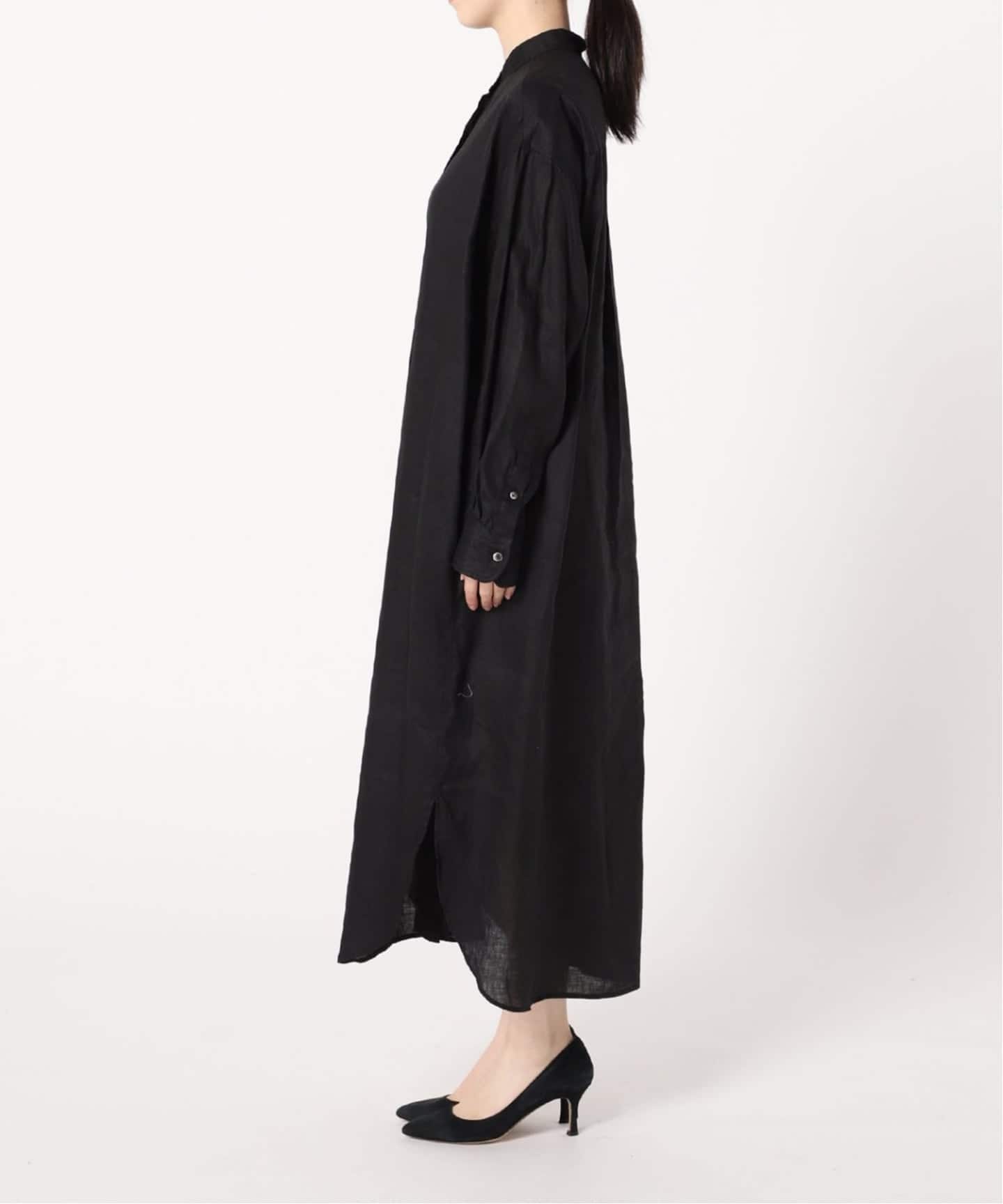≪一部カラーWEB限定 / 追加≫フレンチリネンシャツワンピース
