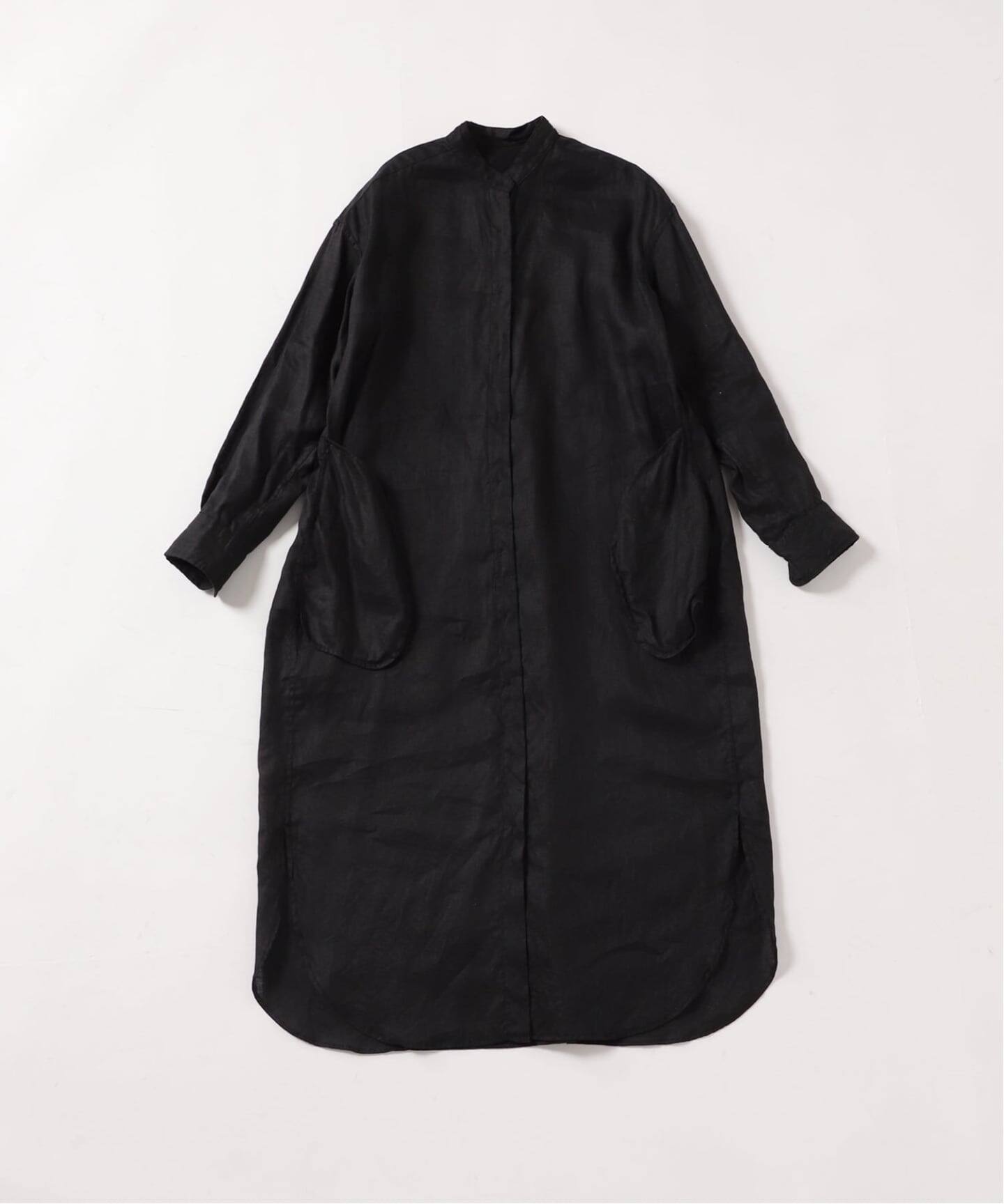 ≪一部カラーWEB限定 / 追加≫フレンチリネンシャツワンピース