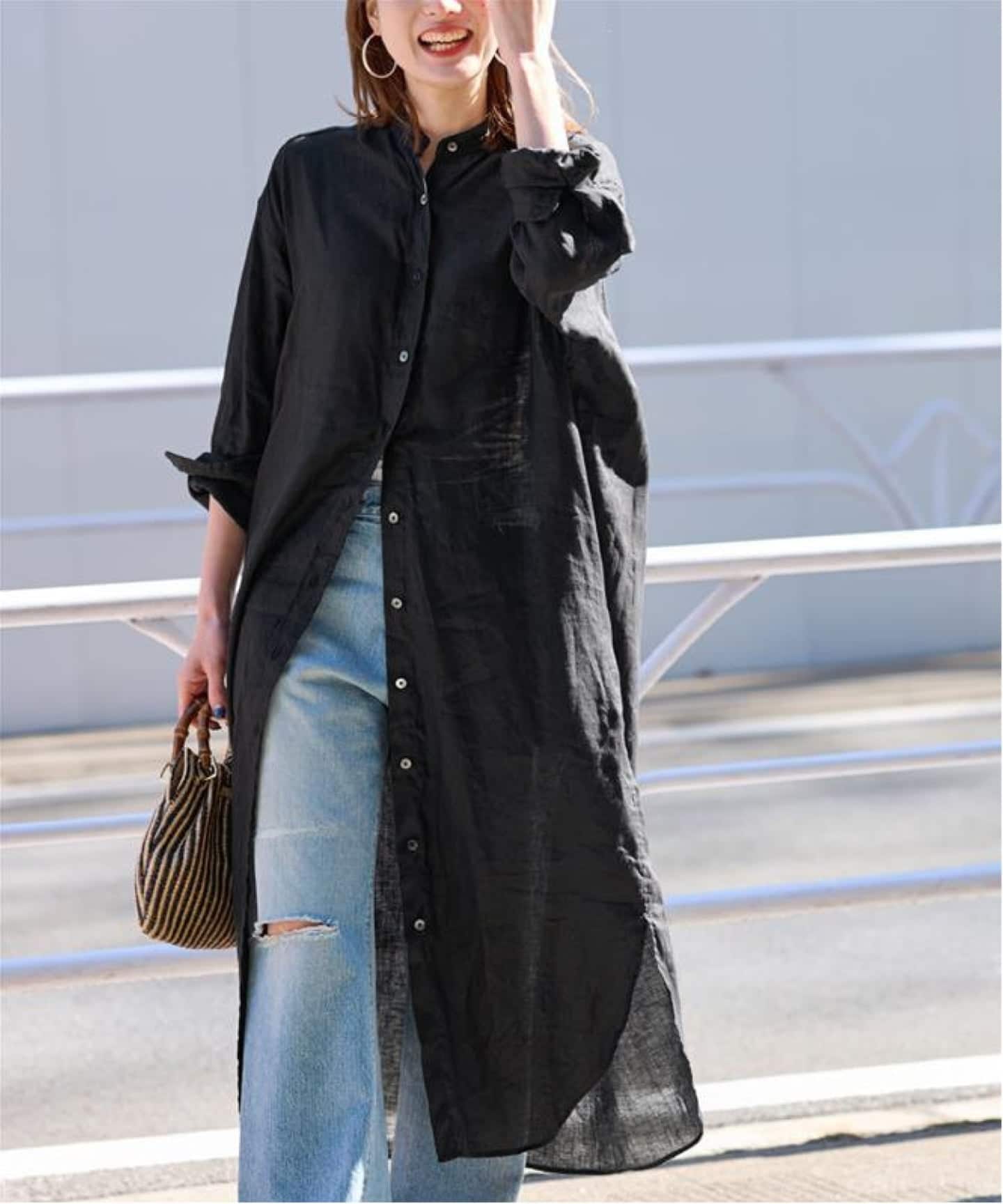 ≪WEB限定 / 追加≫フレンチリネンシャツワンピース 2（ワンピース