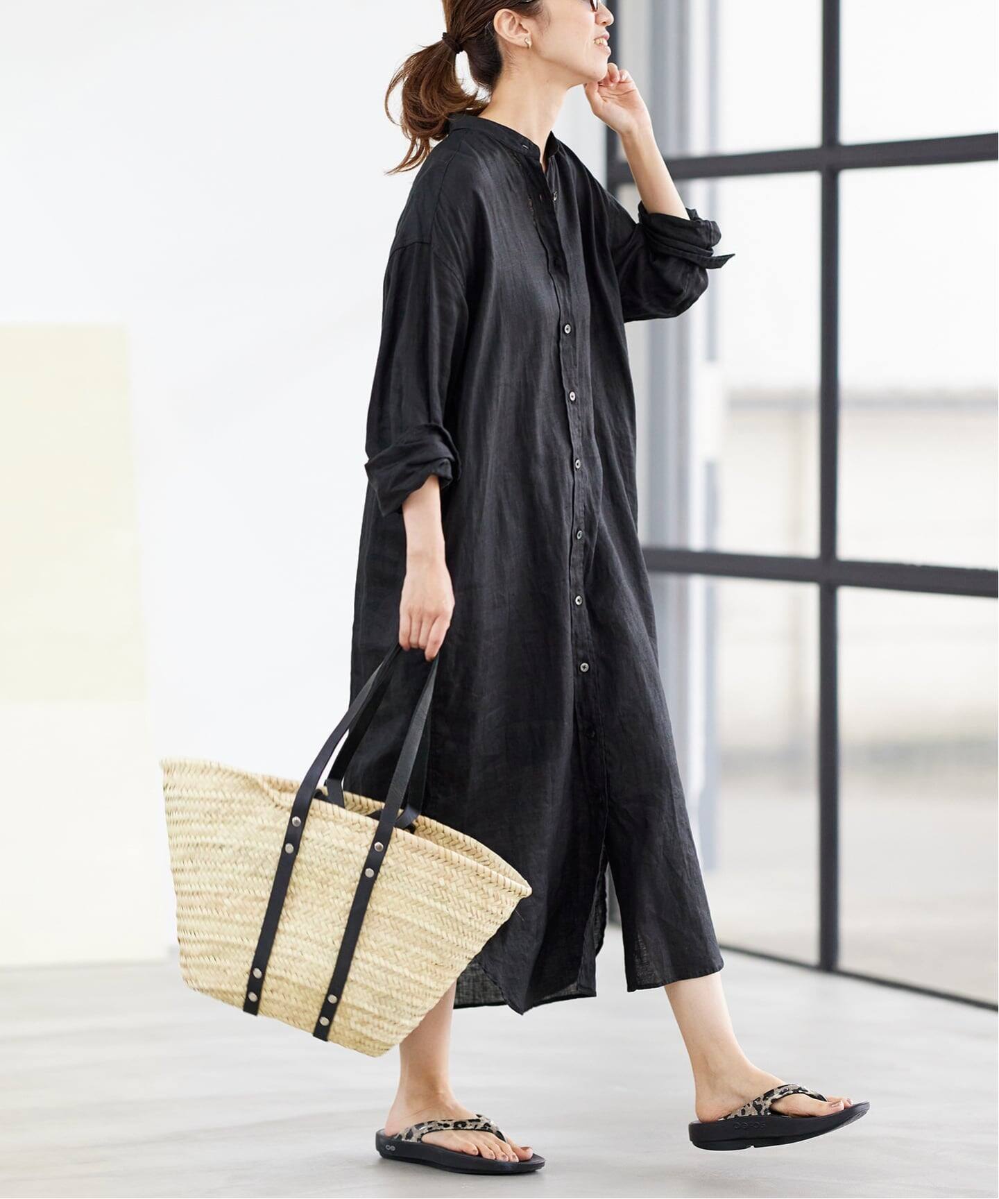 ≪WEB限定 / 追加≫フレンチリネンシャツワンピース 2（ワンピース 