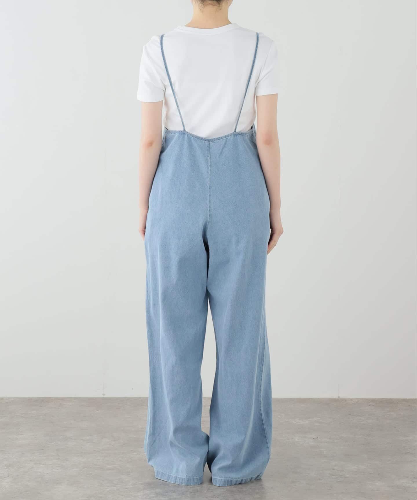 ねこベースレンジオールインワン BASERANGE/ベースレンジ YUMI JUMPSUIT（つなぎ／オールインワン