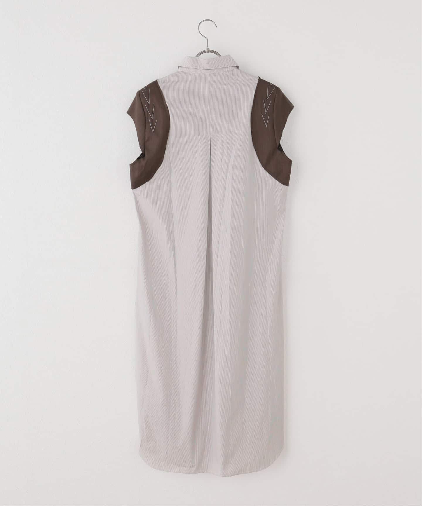 SONIA CARRASCO/ソニア カラスコ TAILORED SHOULDERS DRESS