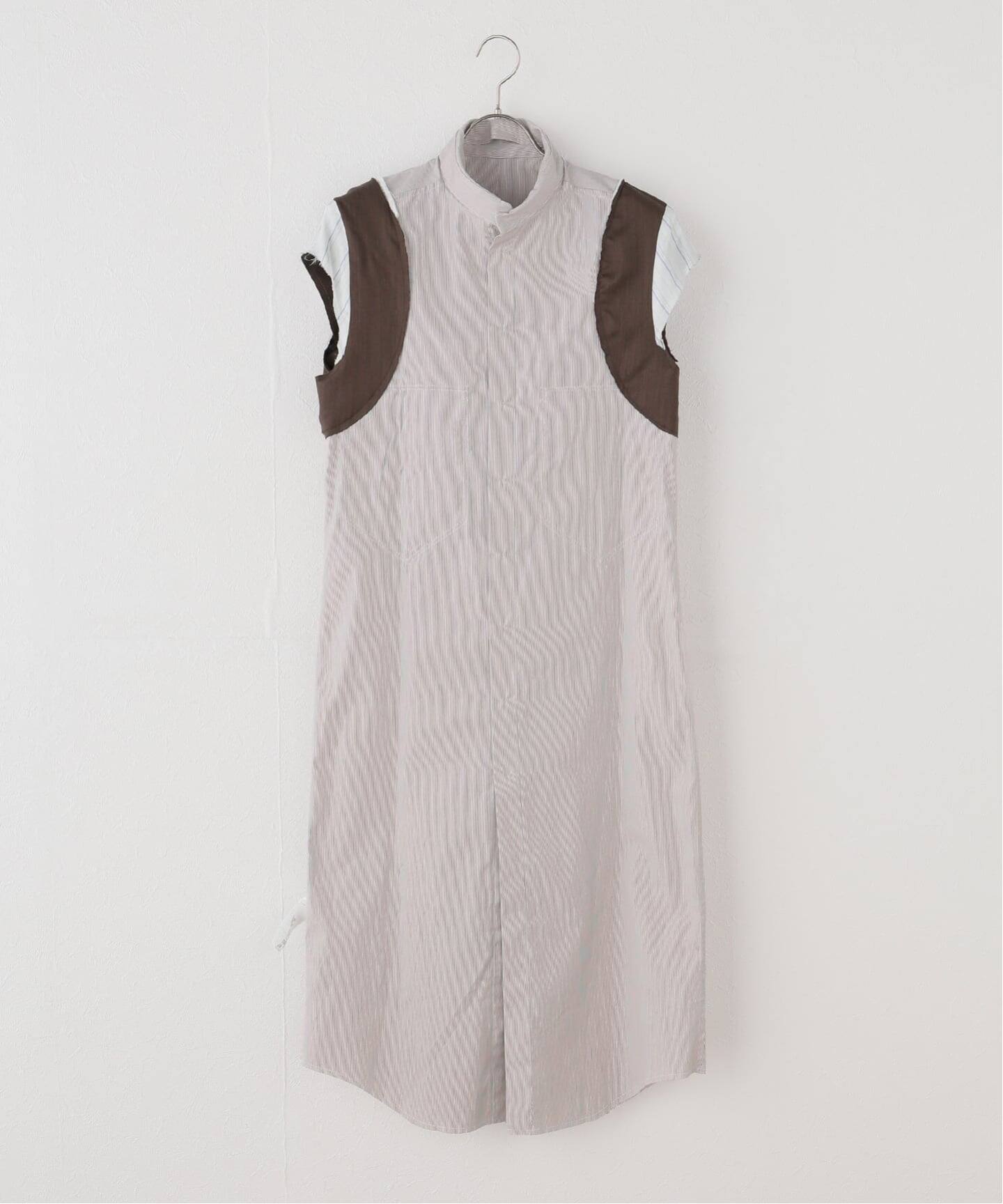 SONIA CARRASCO/ソニア カラスコ TAILORED SHOULDERS DRESS