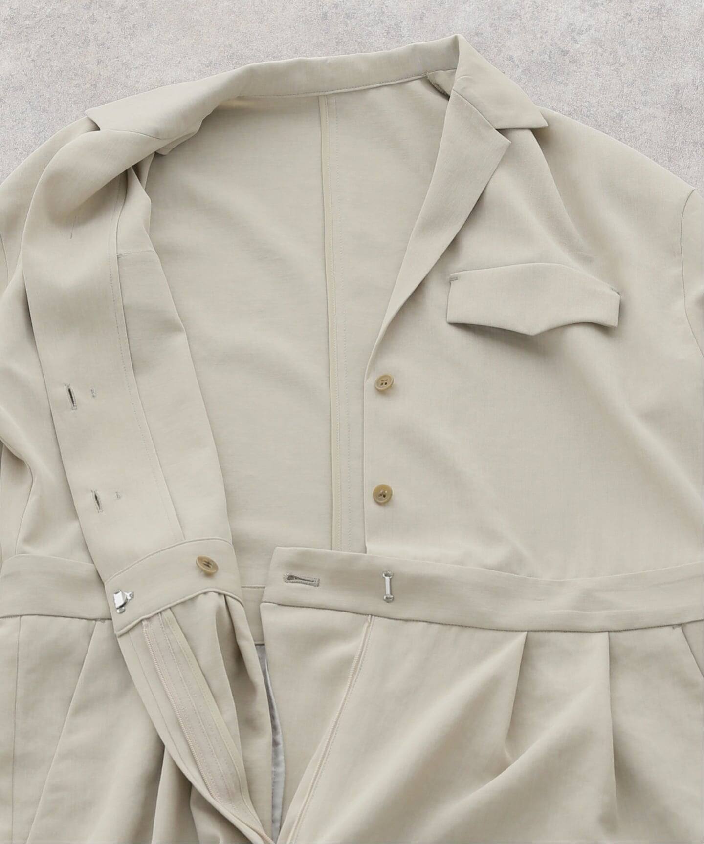 ミリタリーディテールオールインワン（つなぎ／オールインワン