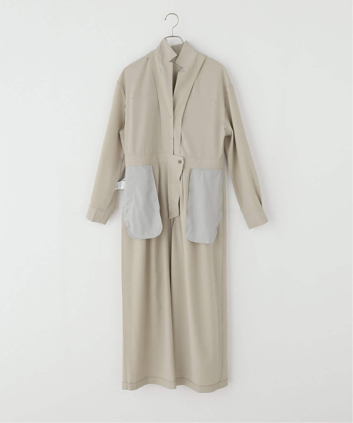 ミリタリーディテールオールインワン（つなぎ／オールインワン