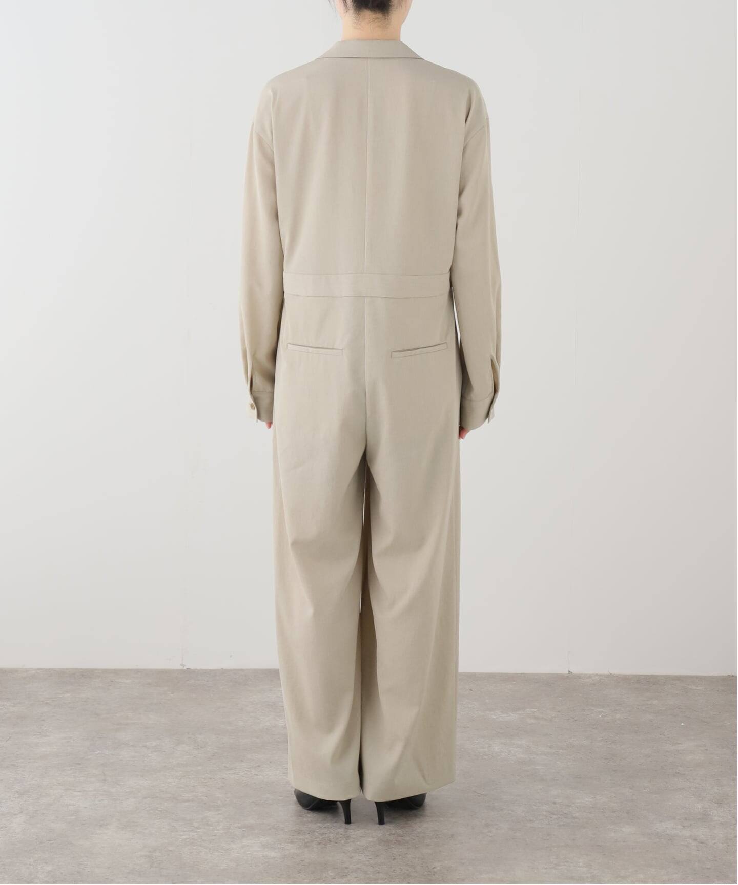 ミリタリーディテールオールインワン（つなぎ／オールインワン