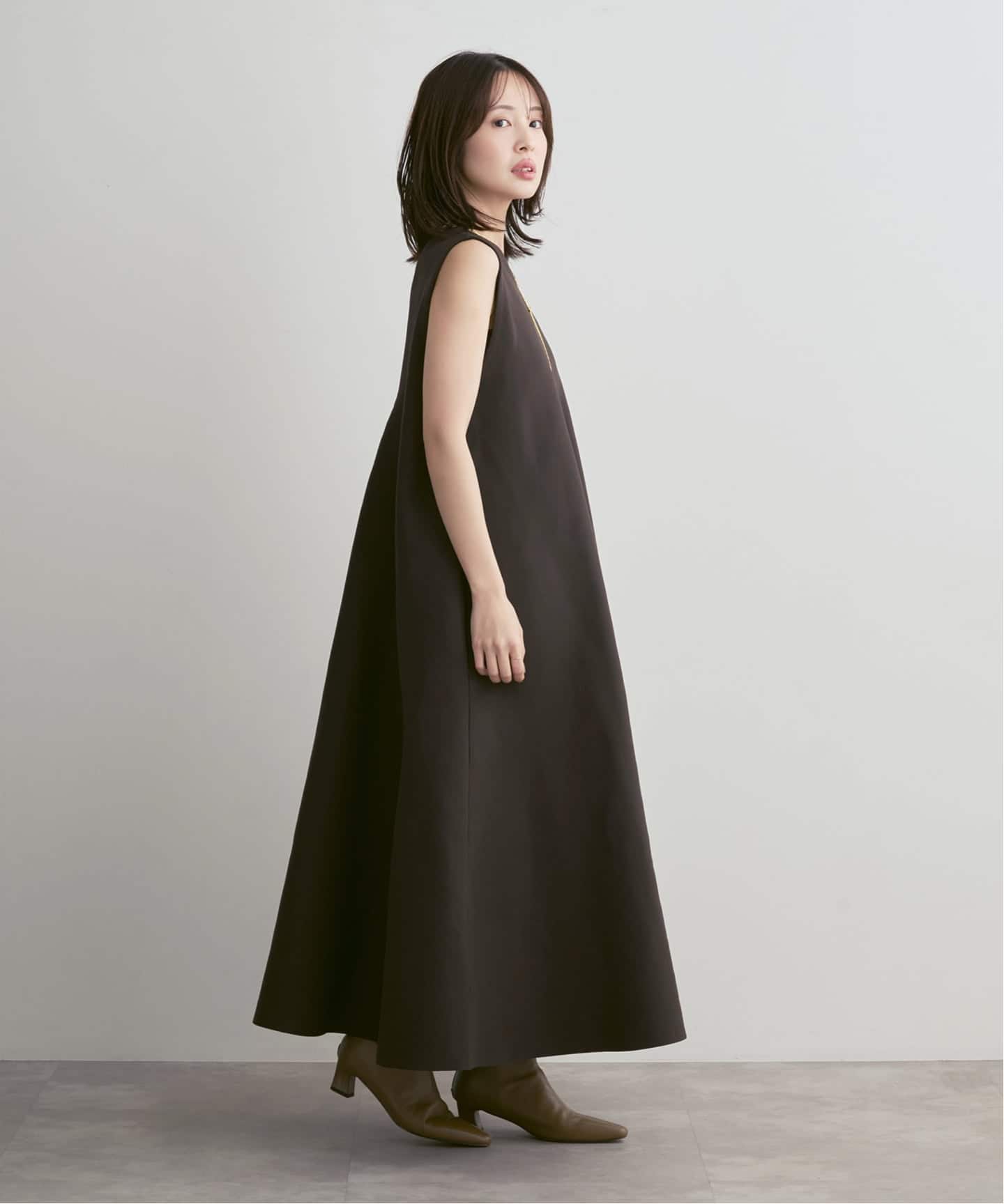 ADAWAS/アダワズ ECO-LIGHT-FLARED 2WAY DRESS（ワンピース）｜NOBLE
