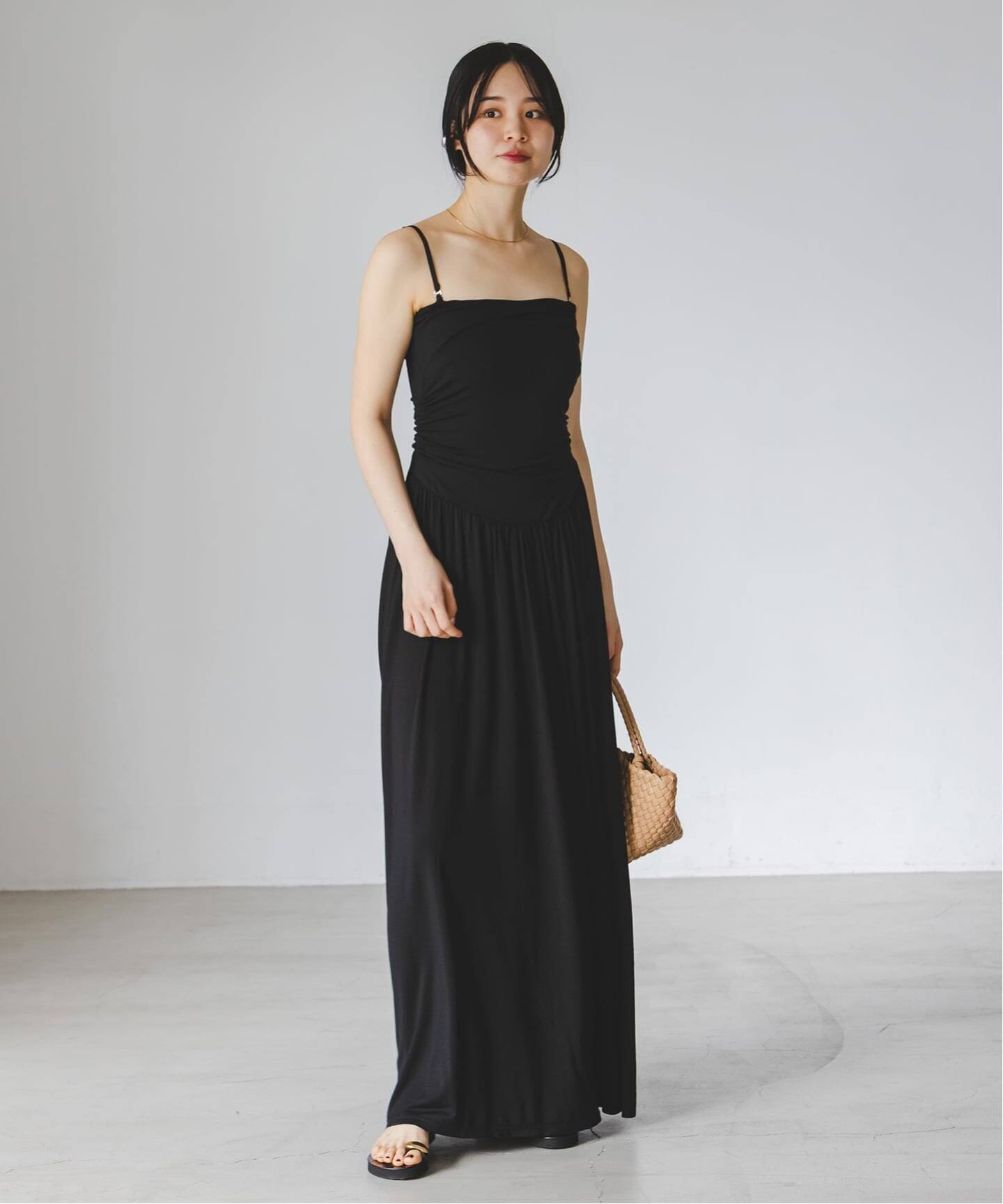 determ/デターム Collagen Multi Gathered Dress（ワンピース）｜NOBLE