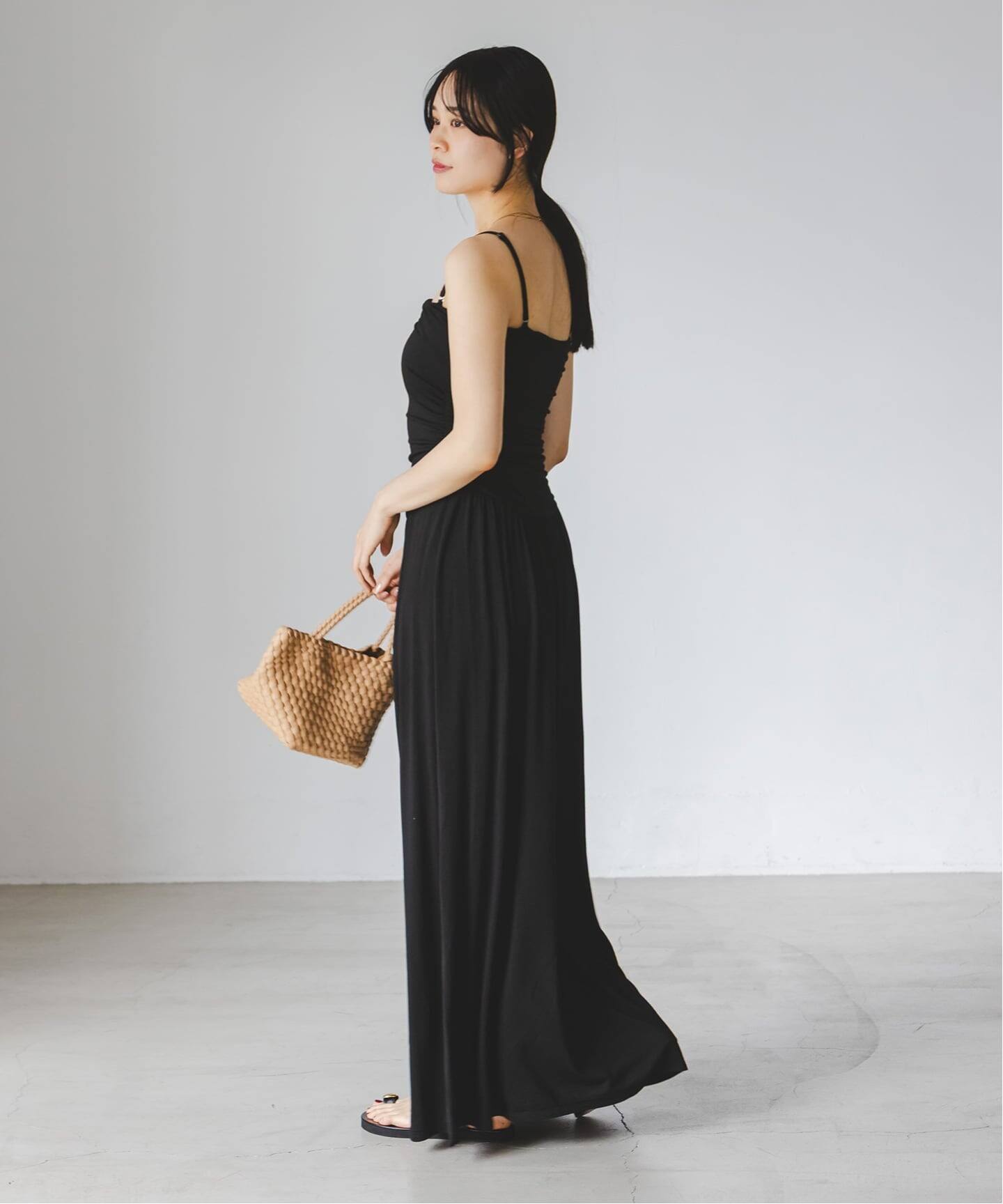 determ/デターム Collagen Multi Gathered Dress（ワンピース）｜NOBLE