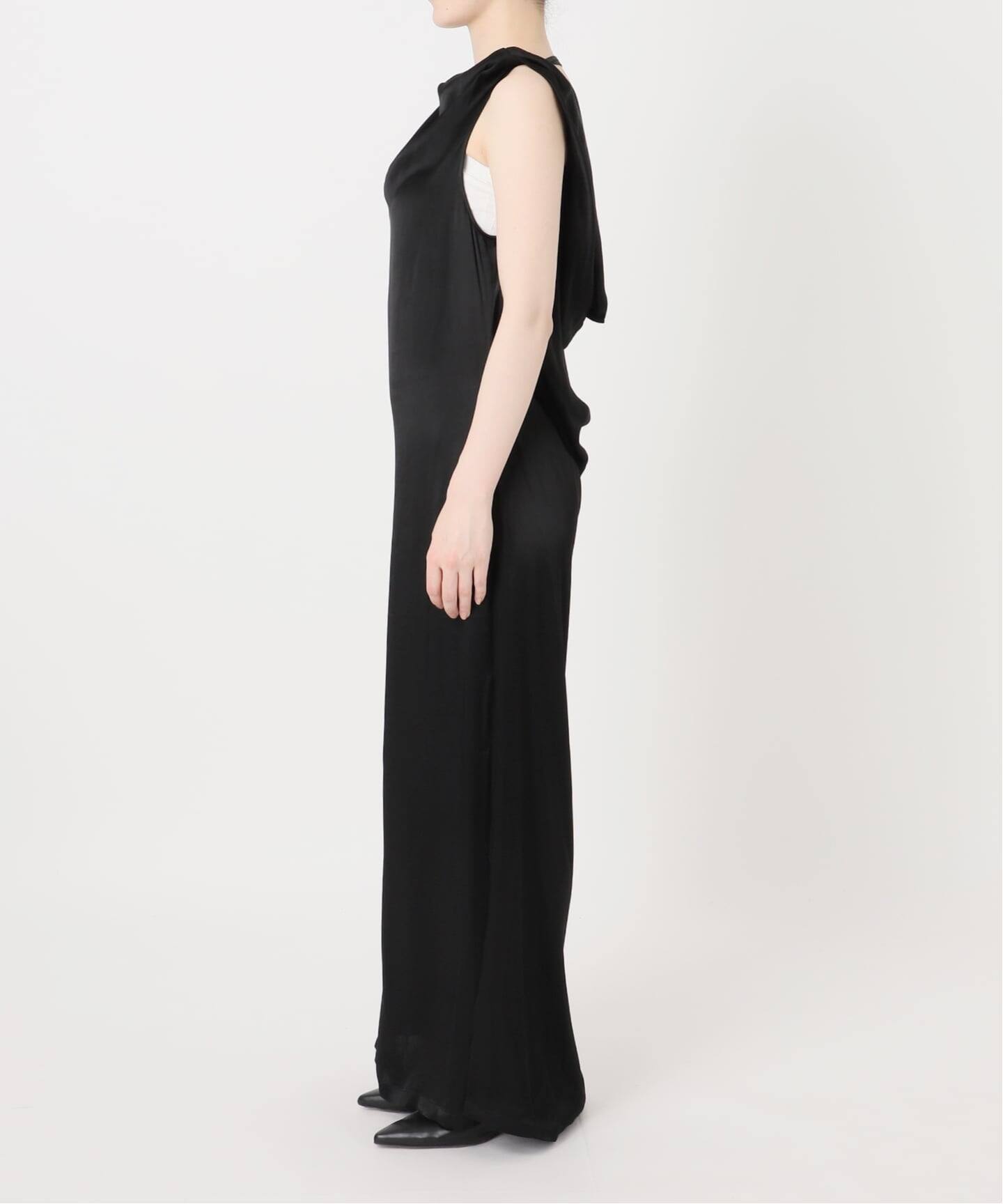 determ/デターム Collagen Satin Draped Dress（ワンピース）｜NOBLE 
