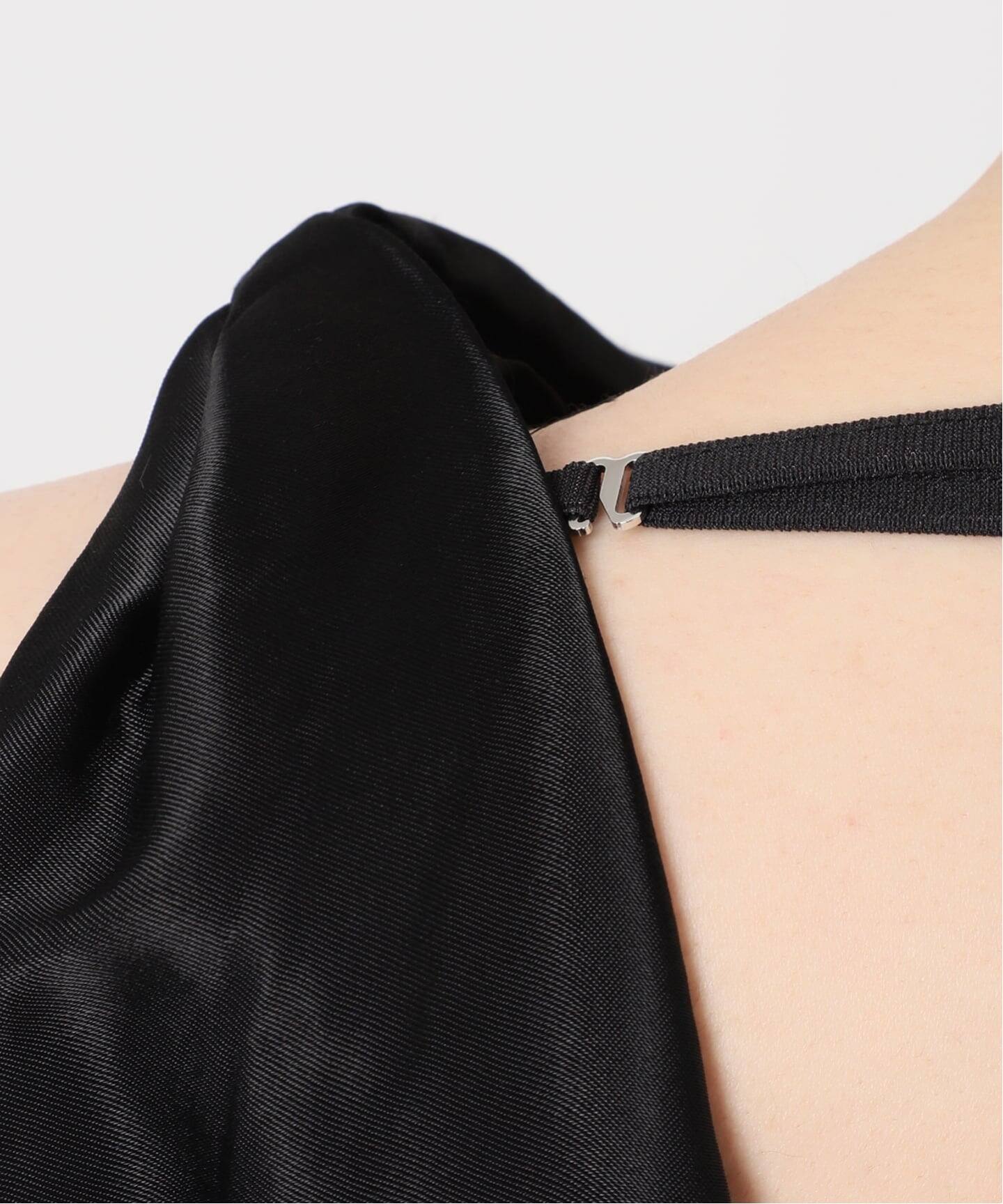 determ/デターム Collagen Satin Draped Dress（ワンピース）｜NOBLE
