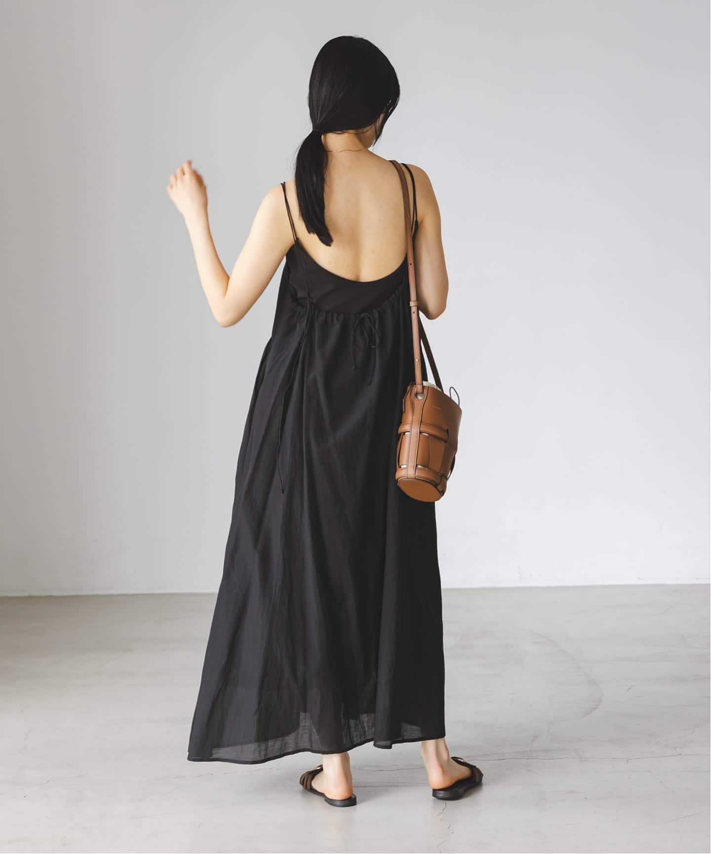 洗える】normment/ノーメント COTTON RAYON CAMI DRESS（ワンピース