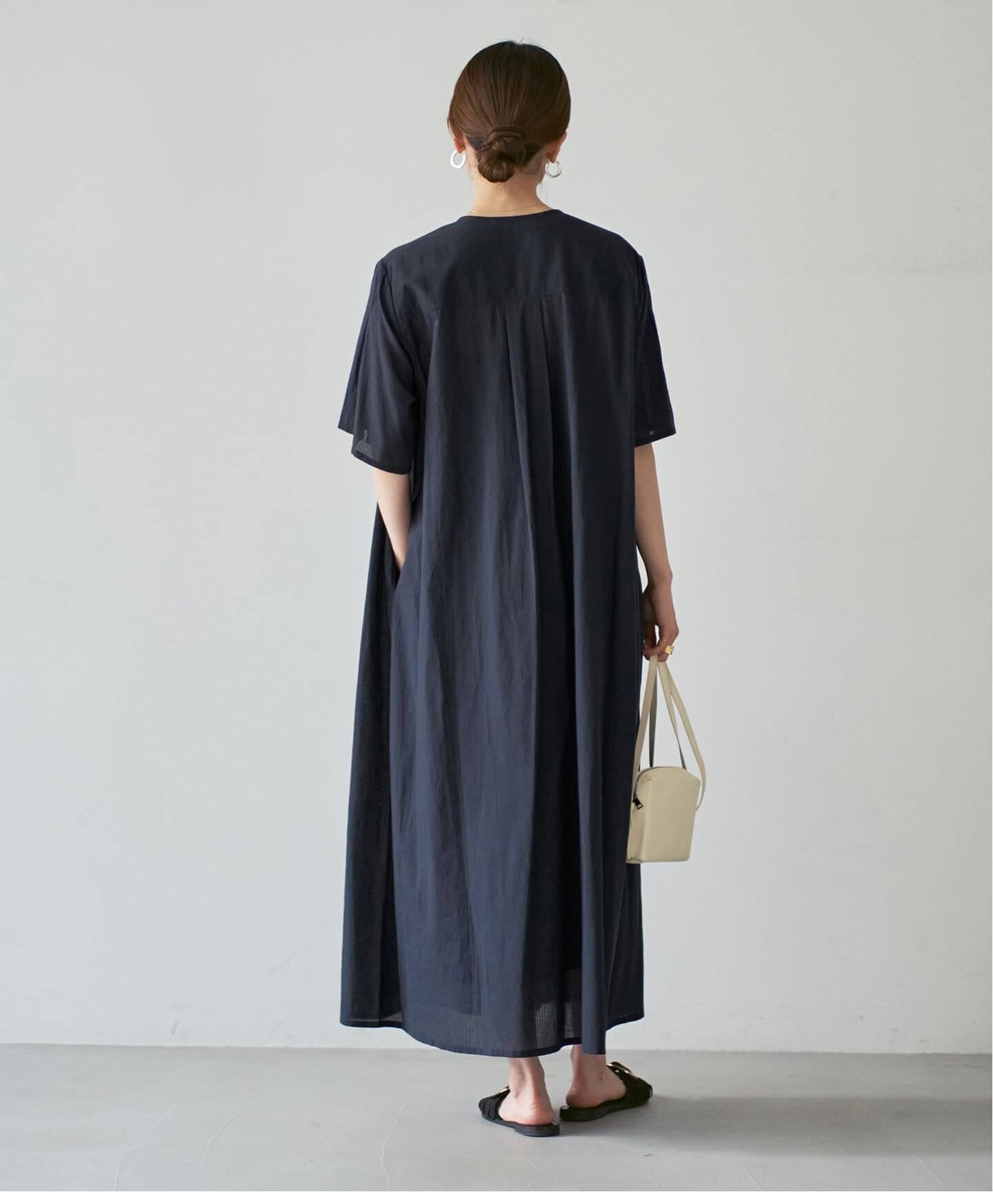ワンピース normment ノーメント キャミワンピース ロング ブラック 