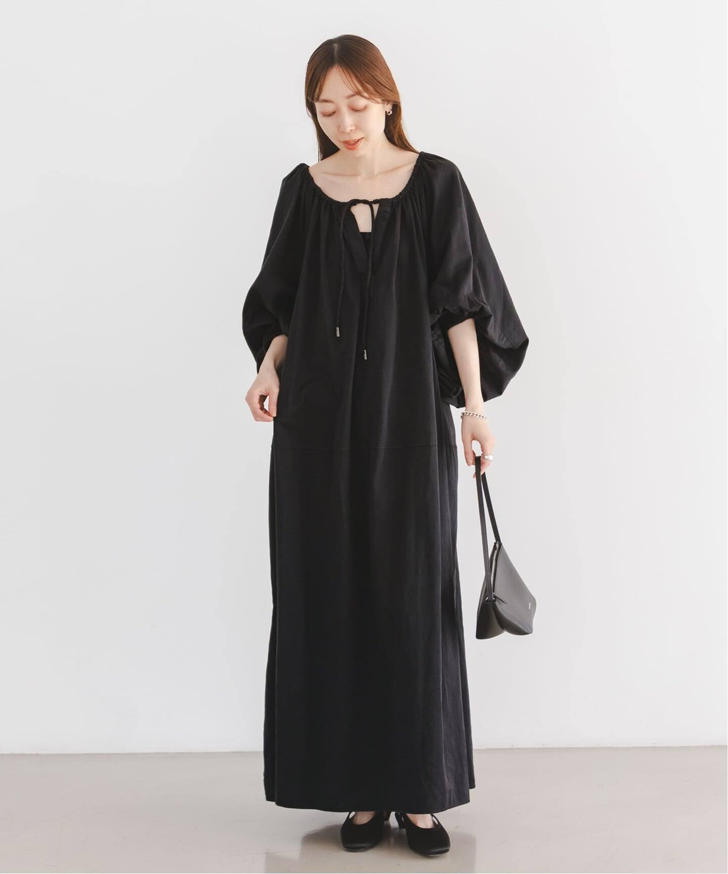 NOBLE別注》【洗える】venit/ヴェニット コットンシルクバルーン