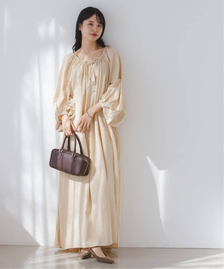 NOBLE別注》【洗える】venit/ヴェニット コットンシルクバルーン 