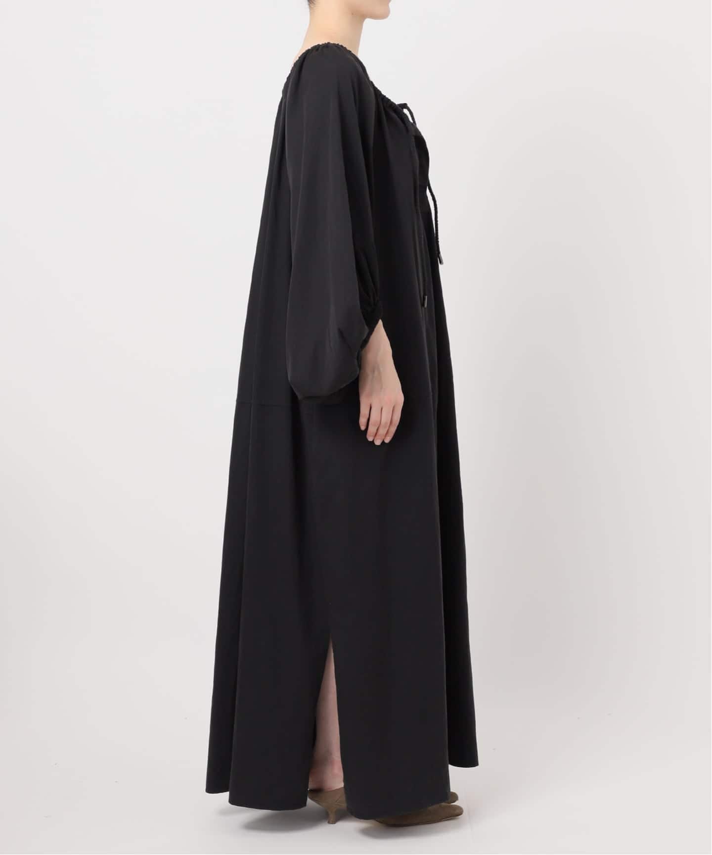 予約・NOBLE別注》venit/ヴェニット コットンシルクバルーンスリーブ