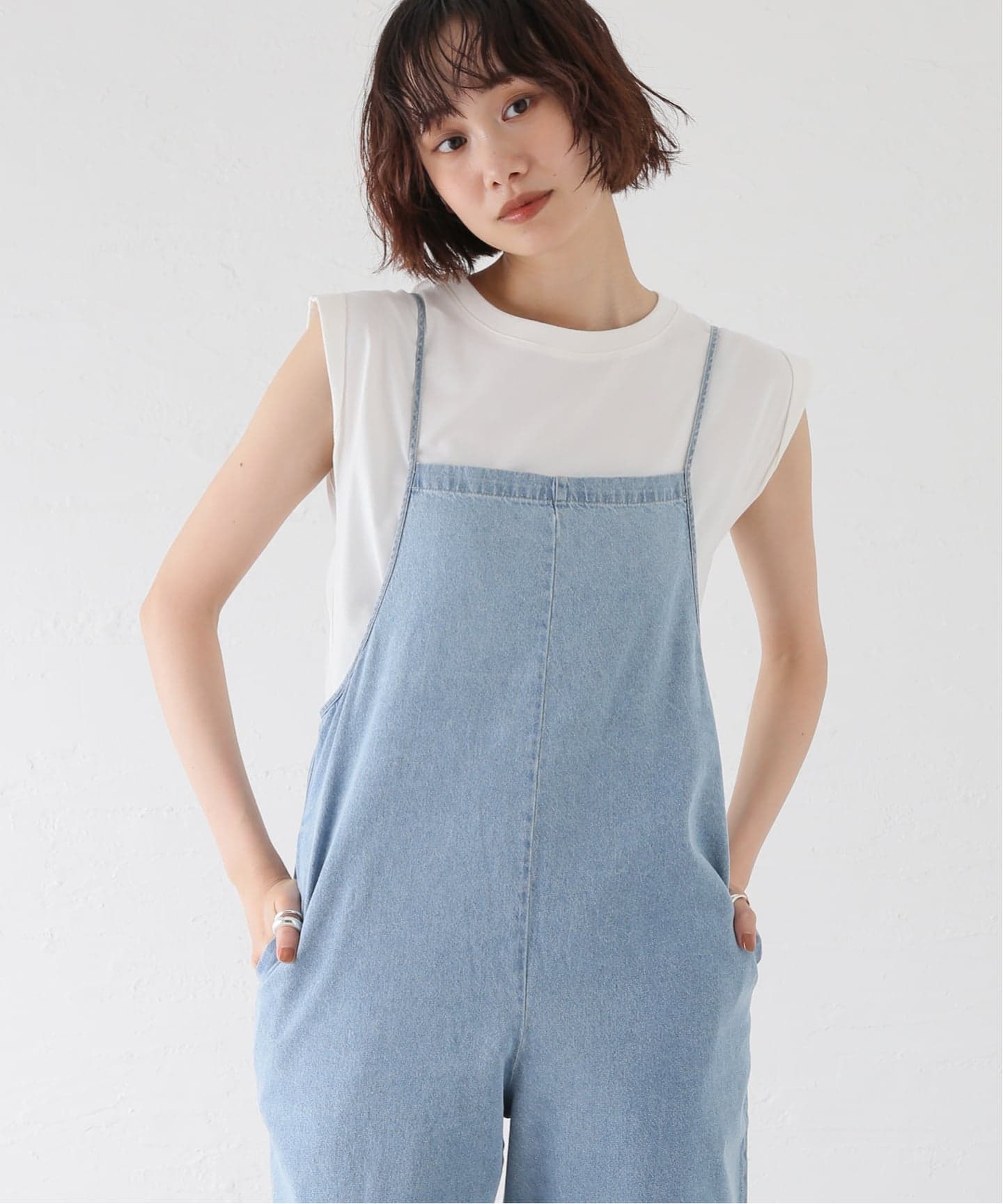 JOURNAL STANDARD relume ベースレンジ　ジャンプスーツ BASERANGE/ベースレンジ】YUMI JUMPSUIT ジャンプスーツ（ワンピース
