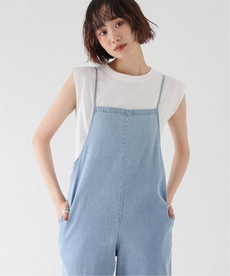 BASERANGE/ベースレンジ】YUMI JUMPSUIT ジャンプスーツ（ワンピース 