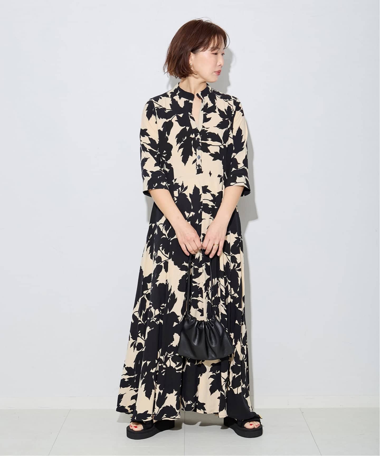 別注【LUSANA / ルサーナ】CARL MAXI DRESS：ワンピース（ワンピース